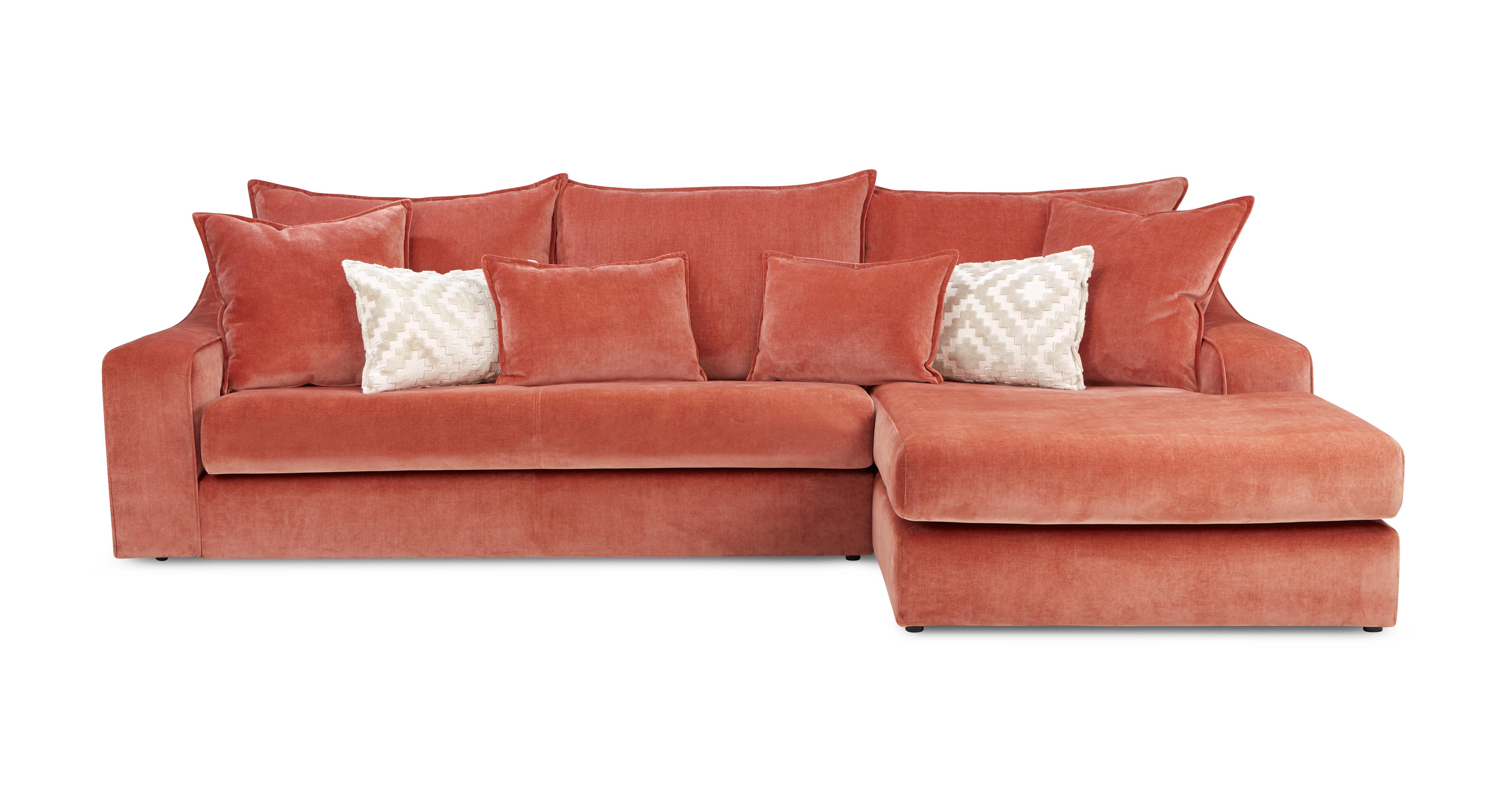 Right Hand Facing Large Chaise Sofa