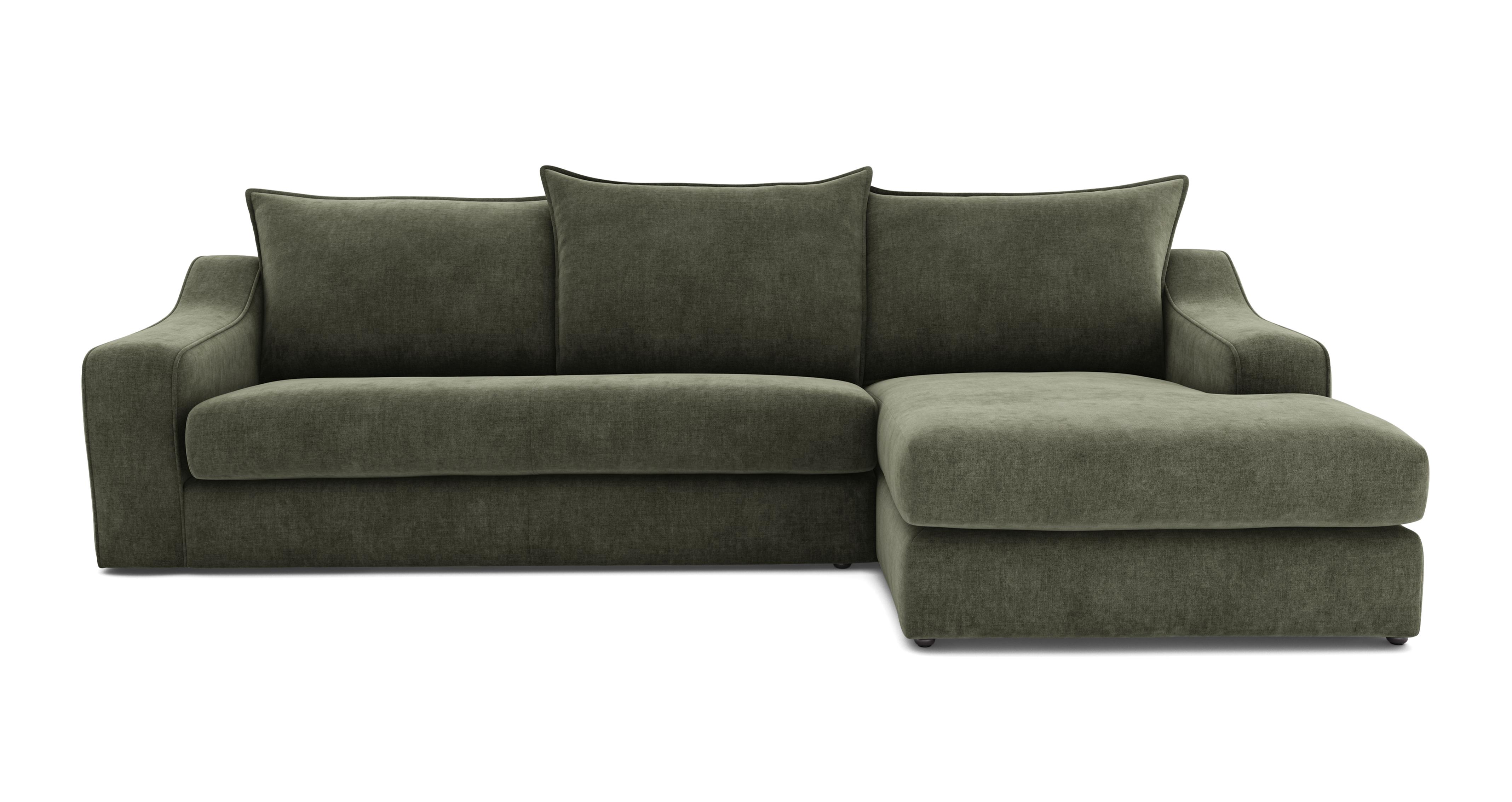 Right Hand Facing Large Chaise Sofa
