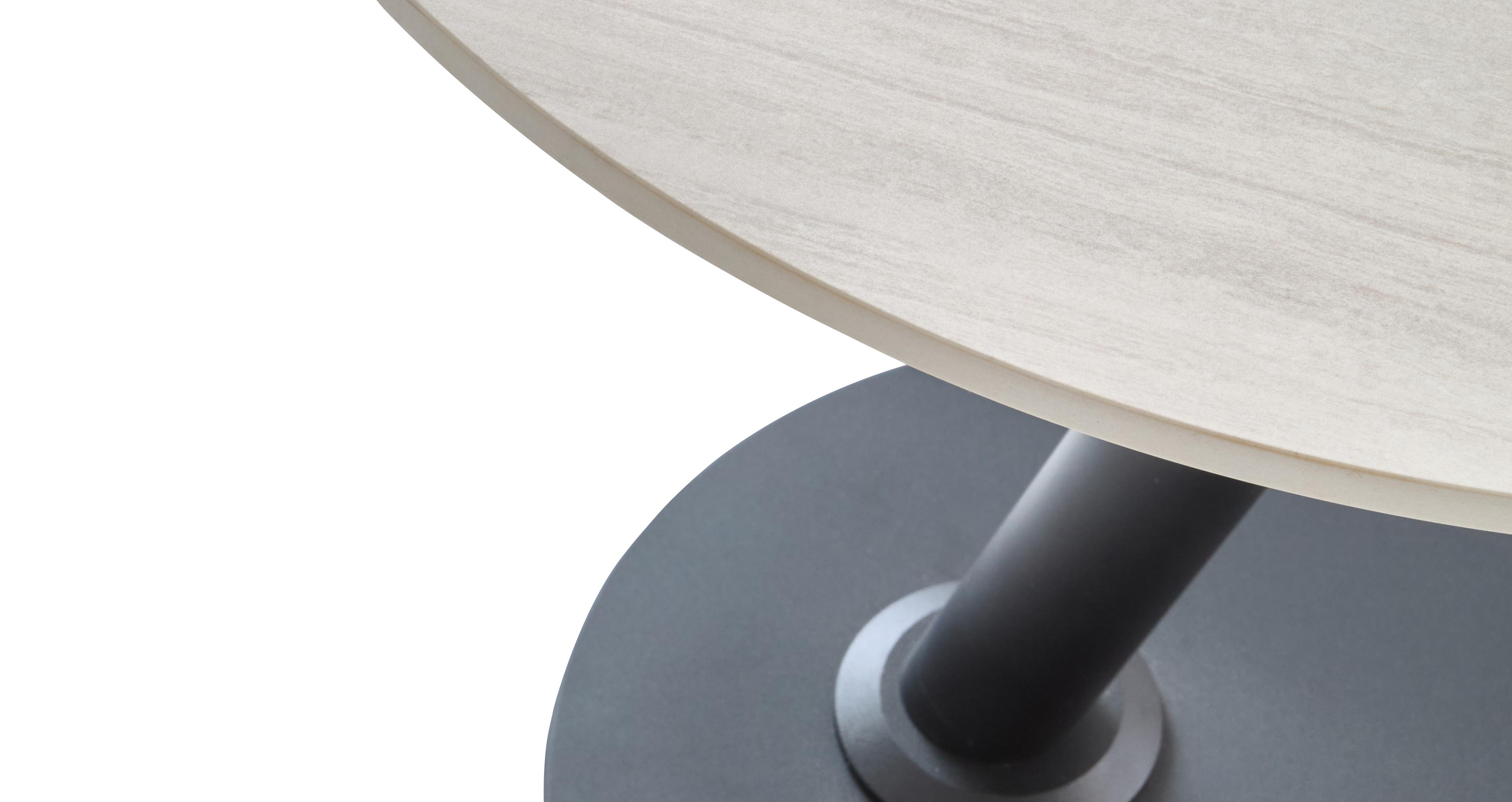 Mayer Lamp Table in Mayer Black