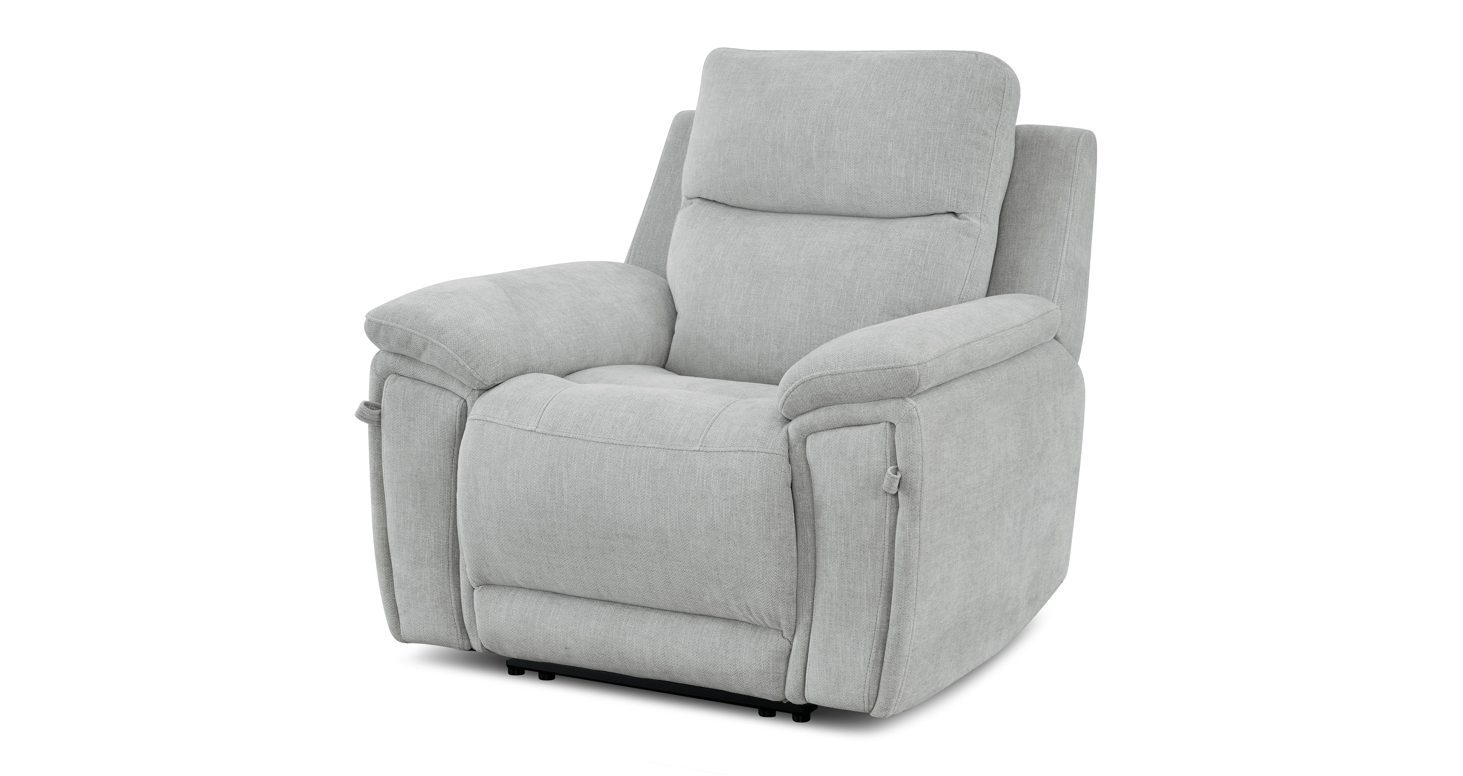 Meyer-express Power Recliner Chair in Meyer Express Fabric Mist
