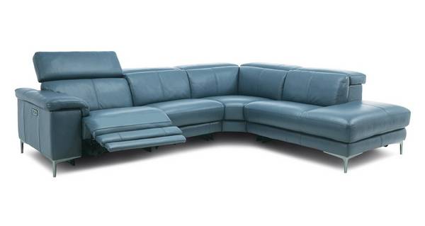 Milano Option C Left Hand Facing Arm 3, Milano Leather Sectional