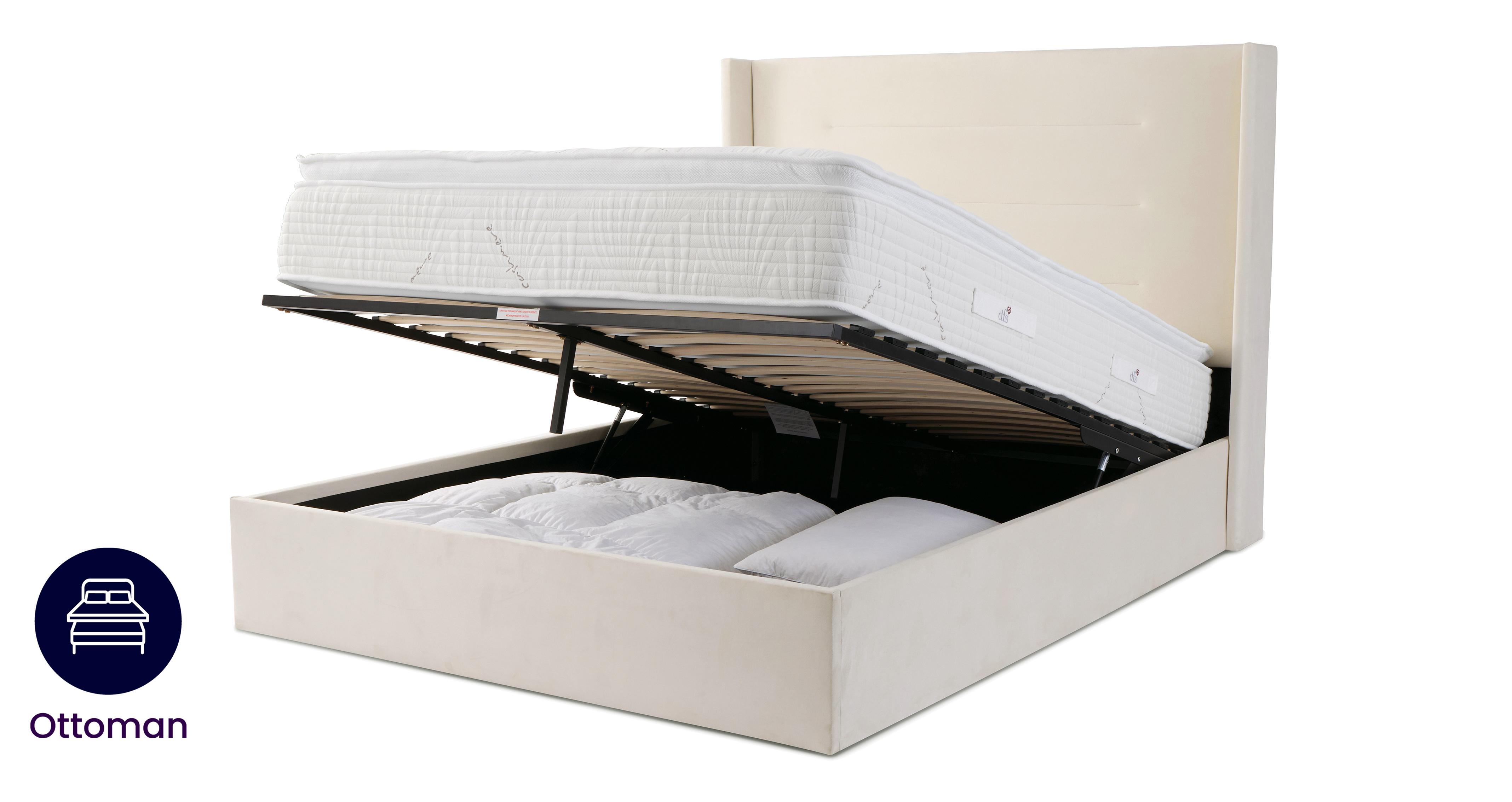 Double Ottoman Bedframe