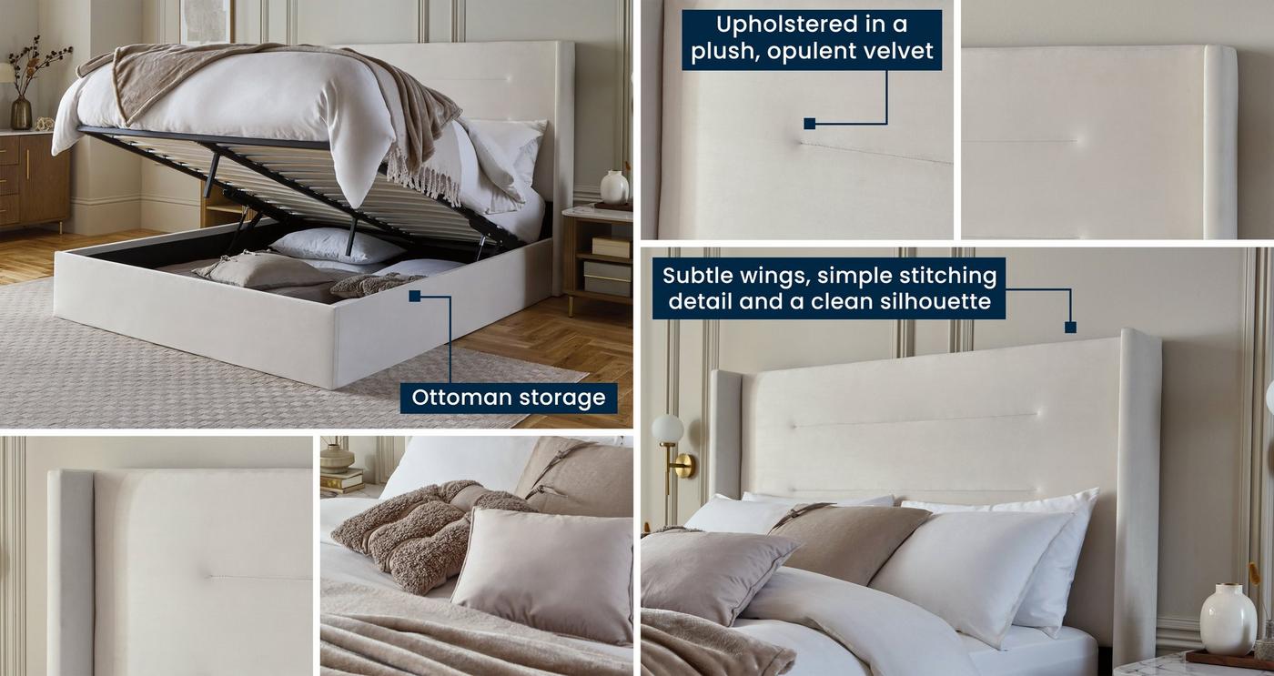 Double Ottoman Bedframe view 4