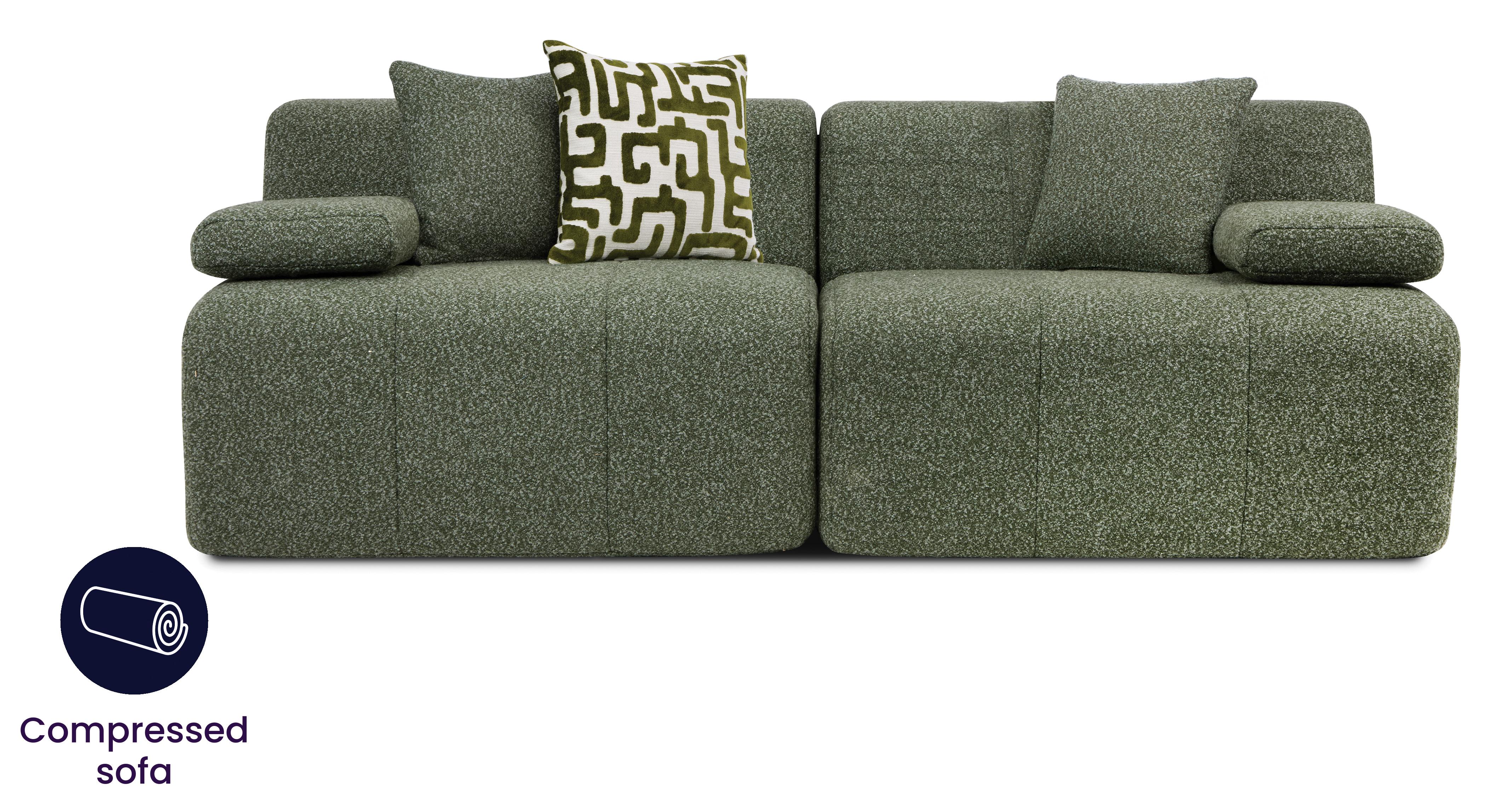 Compressed 2 Seater Sofa