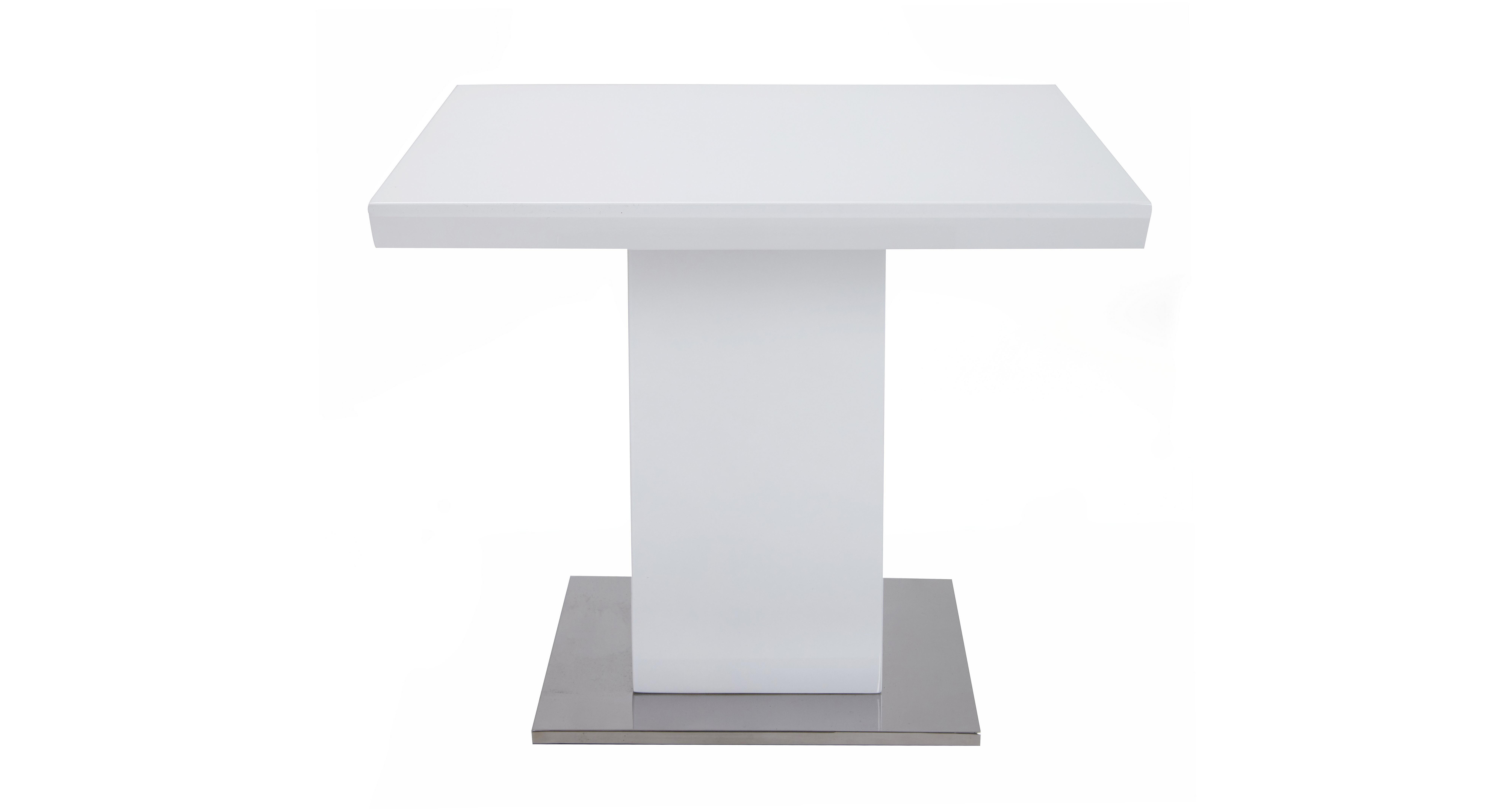 white high gloss lamp tables