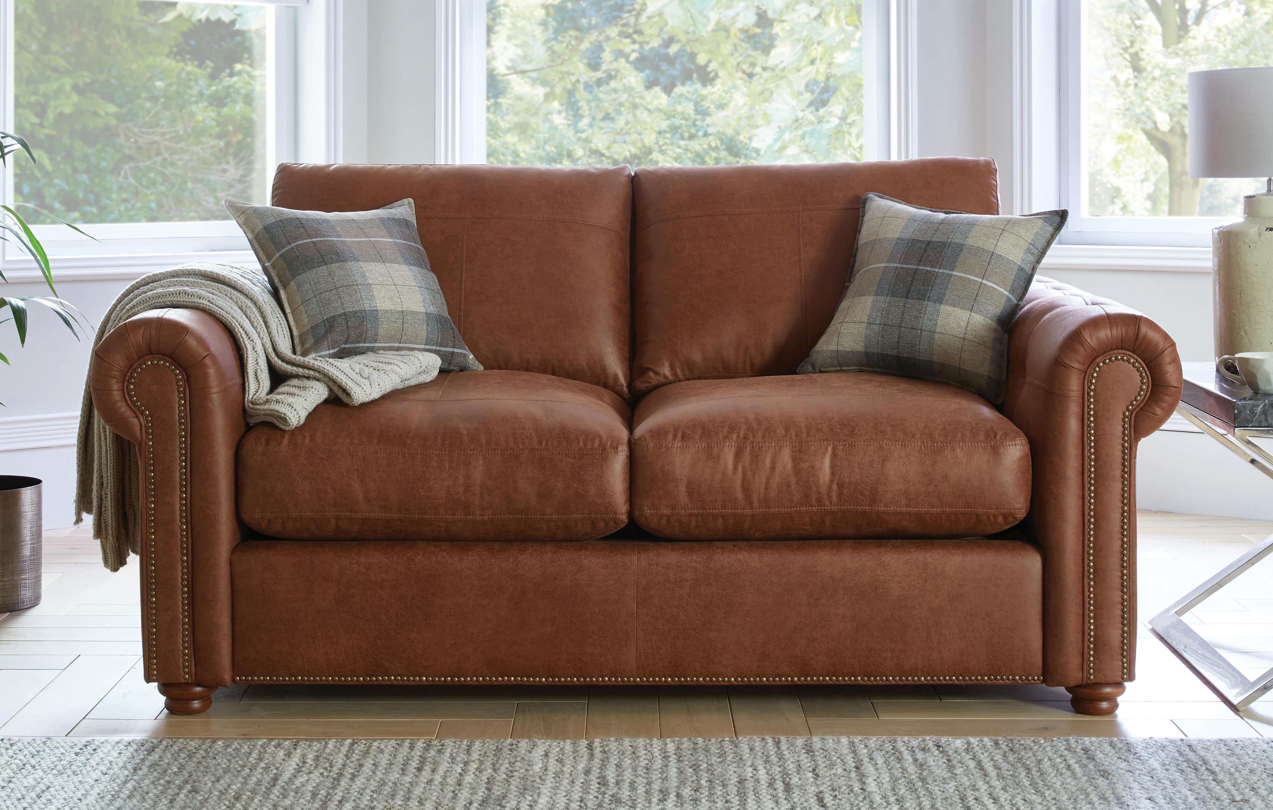 Formal Back 2 Seater Deluxe Sofa Bed