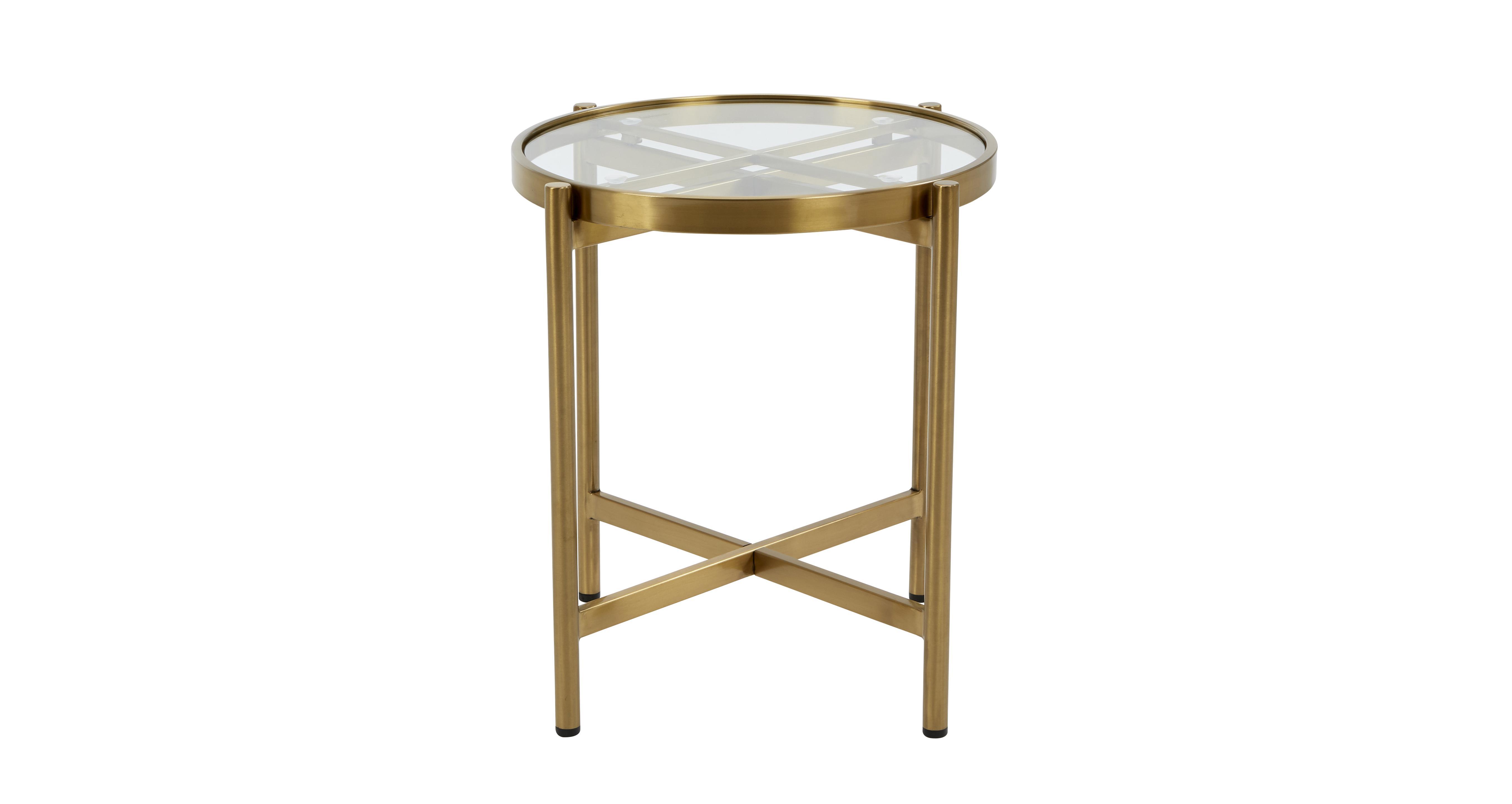 Nene Brass Side Table Clearance Sofa