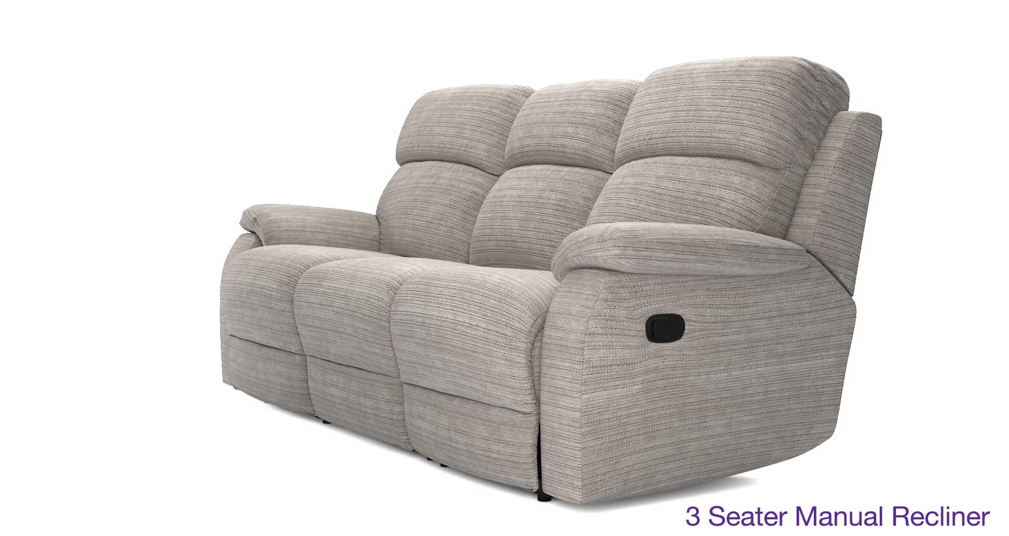 Newbury 3 Seater Manual Recliner DFS