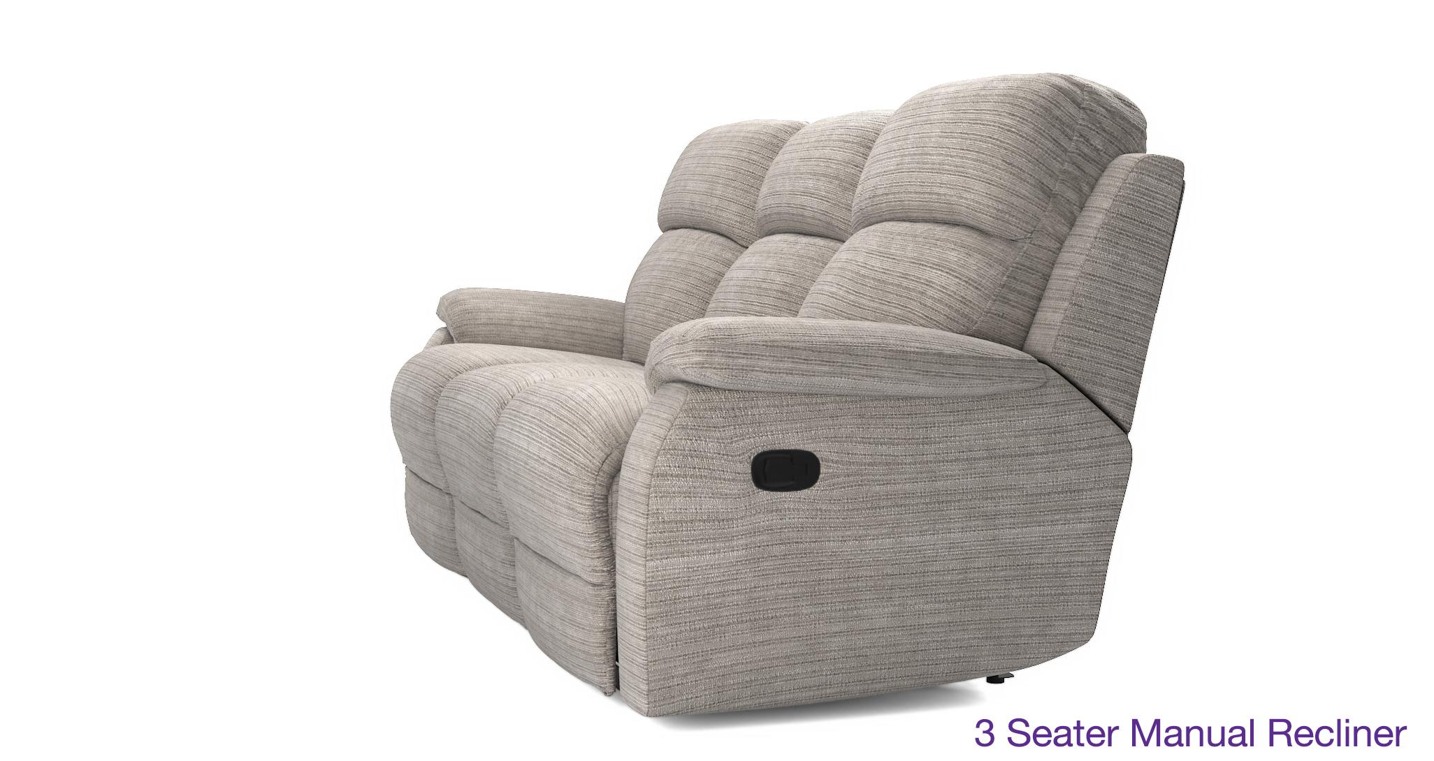 Newbury 3 Seater Manual Recliner DFS