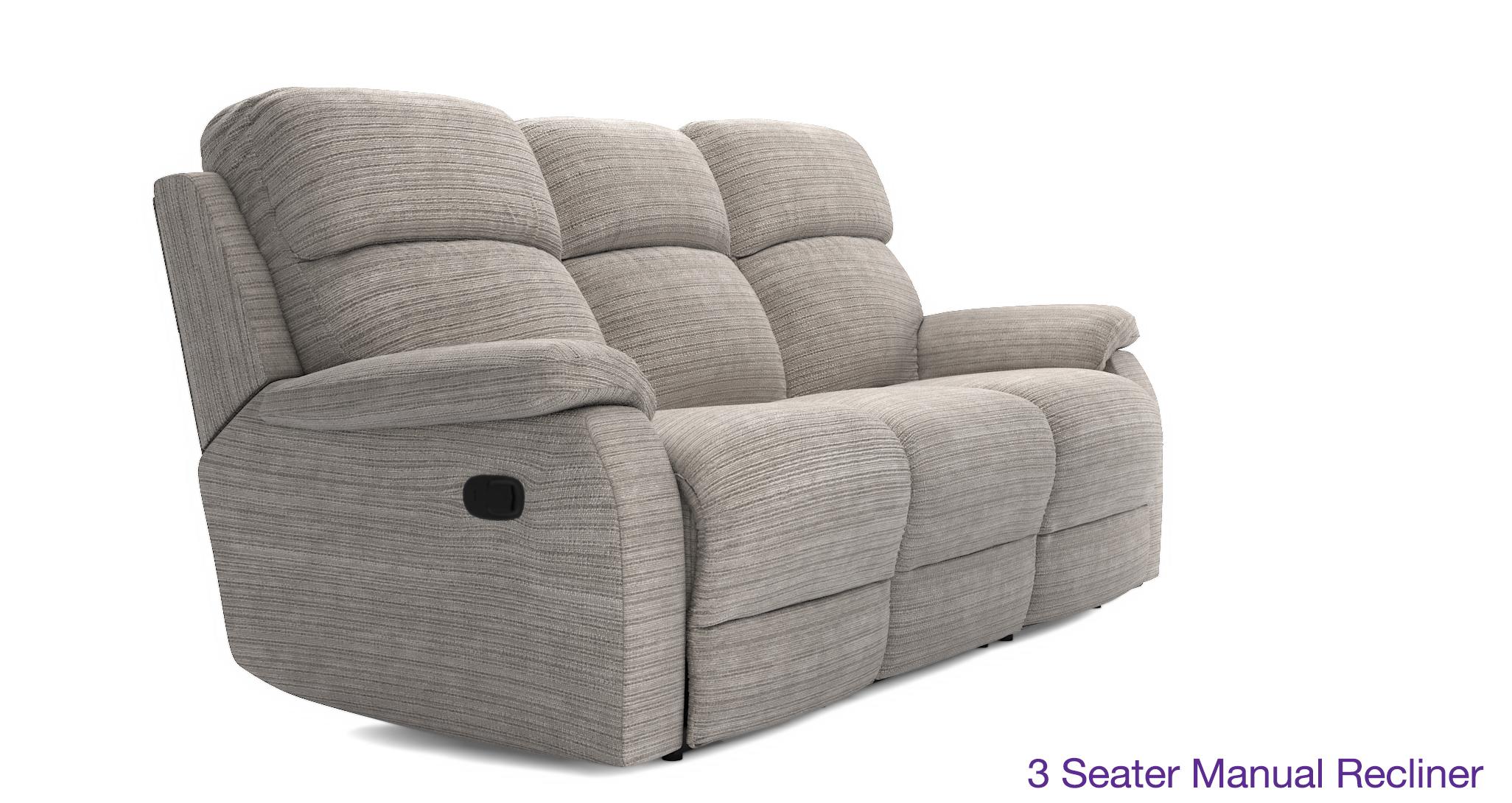 Newbury 3 Seater Manual Recliner DFS