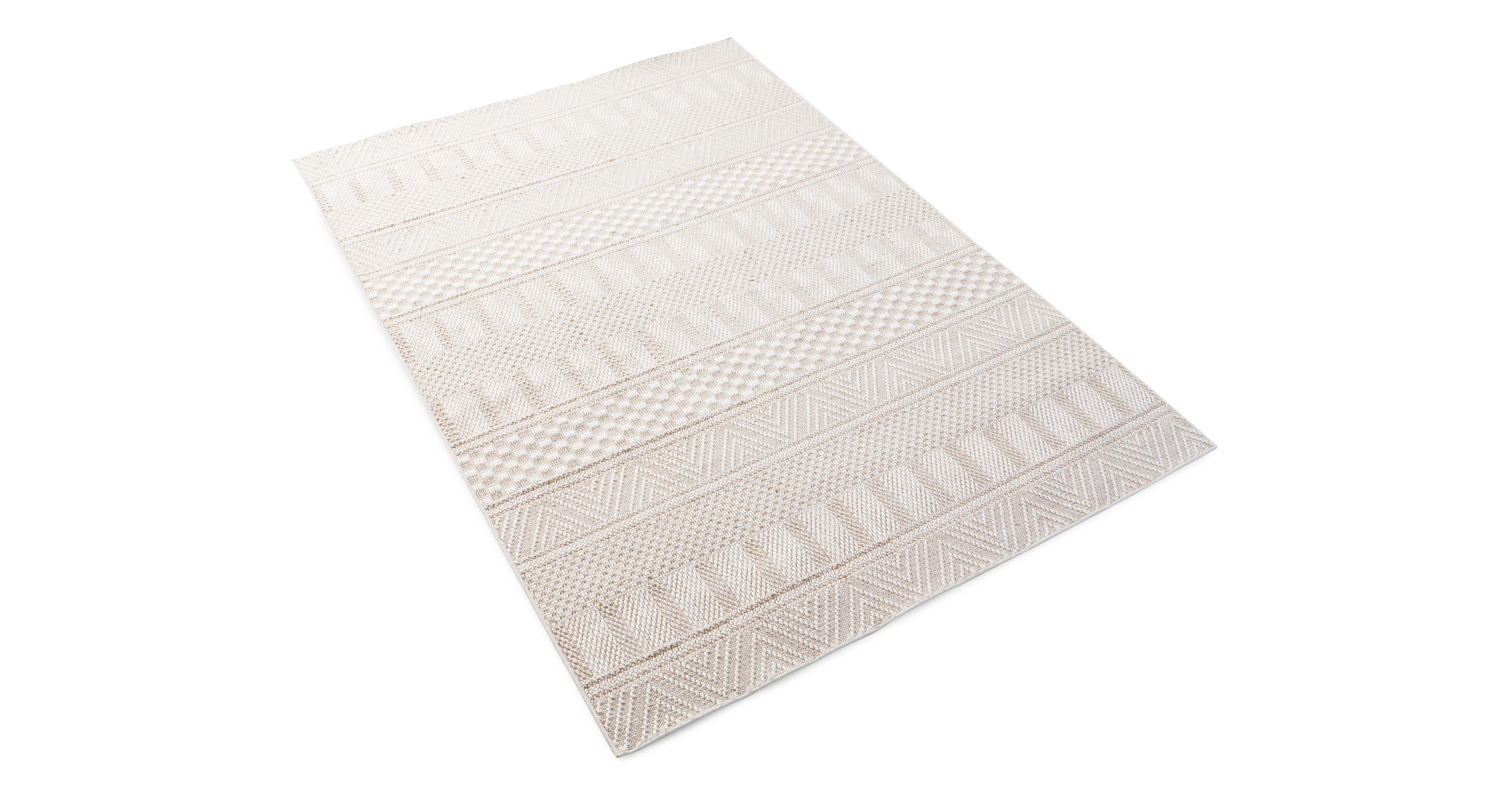 New-fiza-rug Medium Rug 160cm x 230cm in New Fiza Beige and Cream and Brown