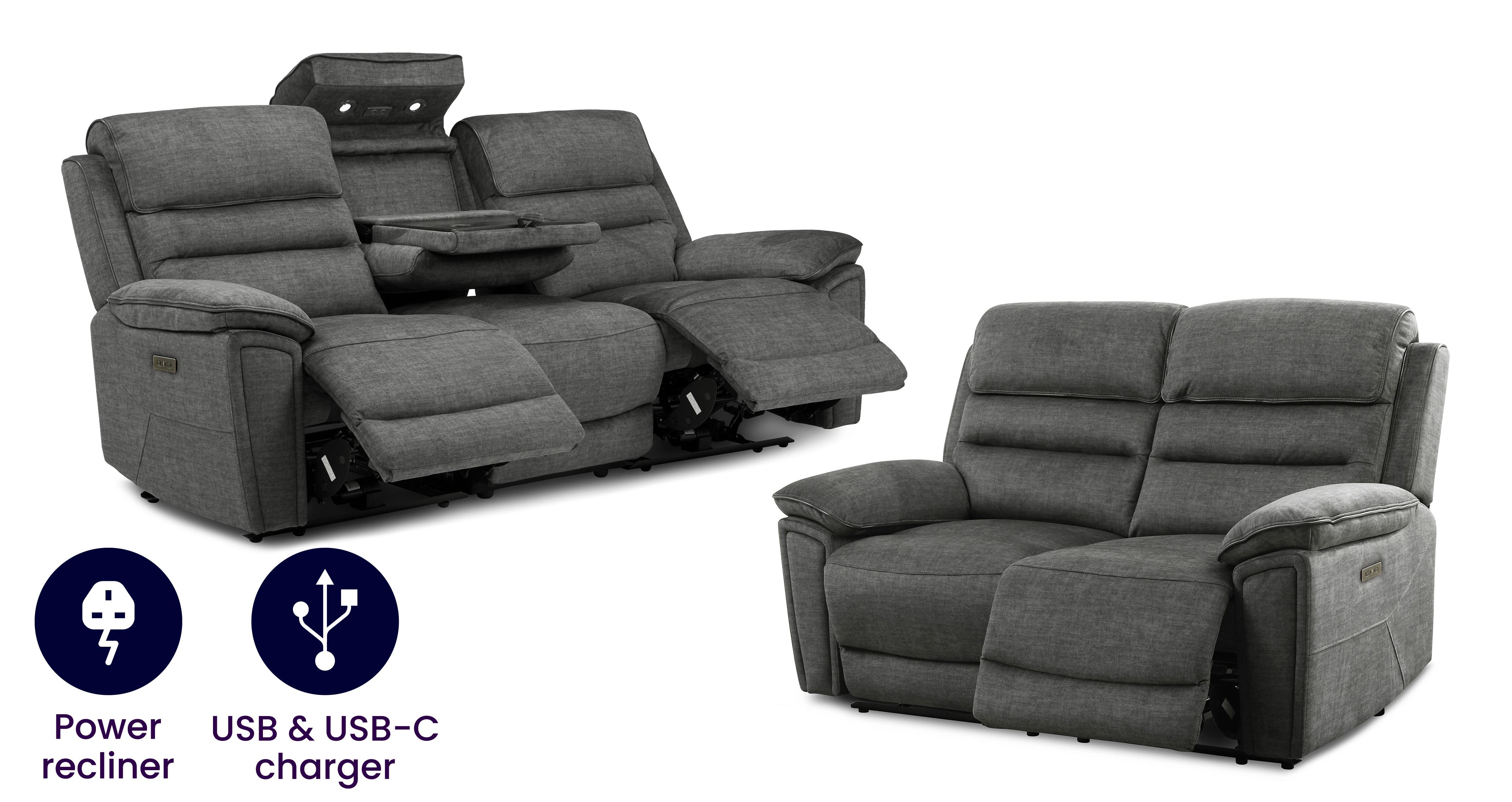 3 & 2 Seat Power Recliner Bundle