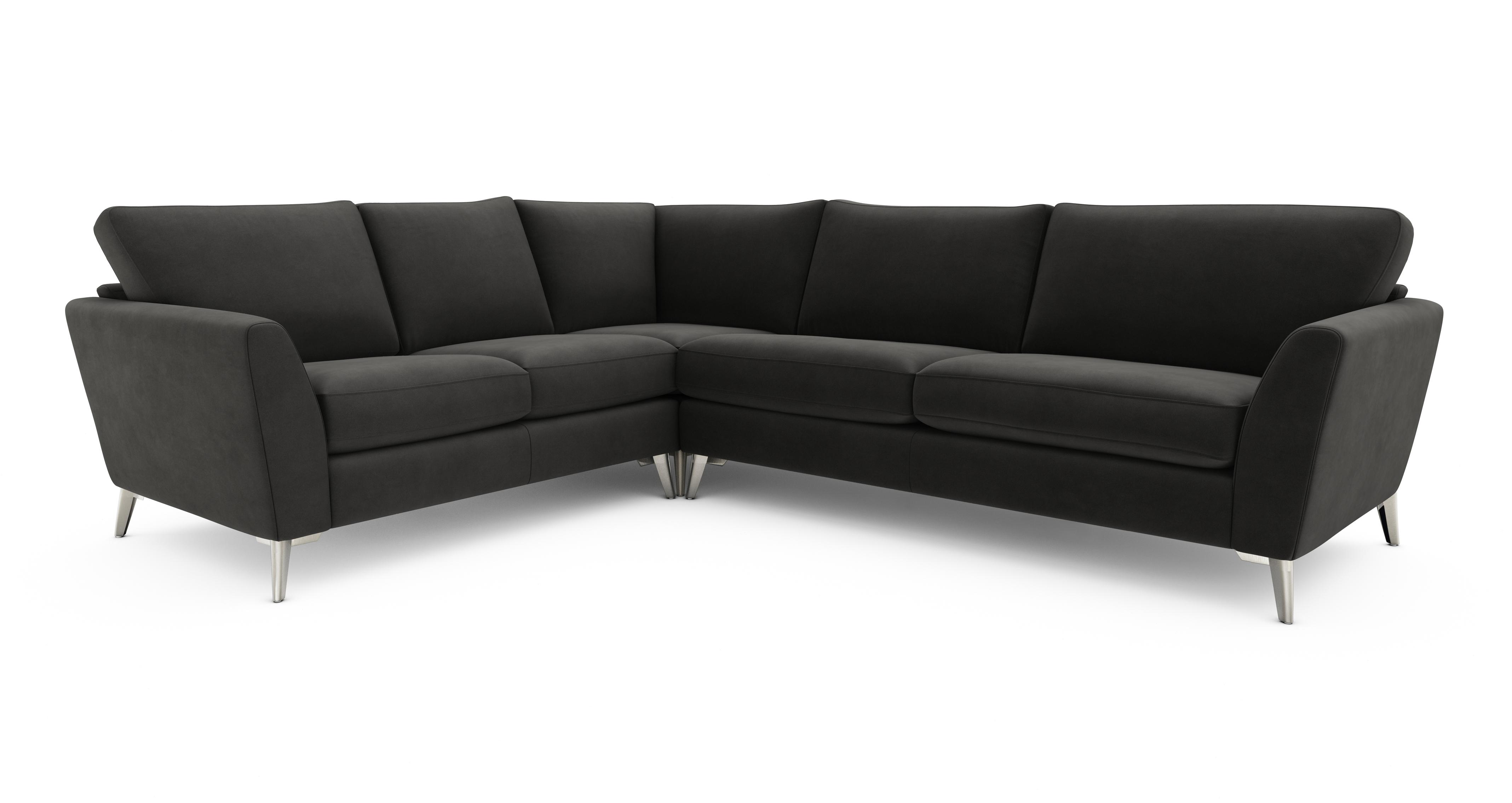 Velvet Right Hand Facing 3 Corner 2
