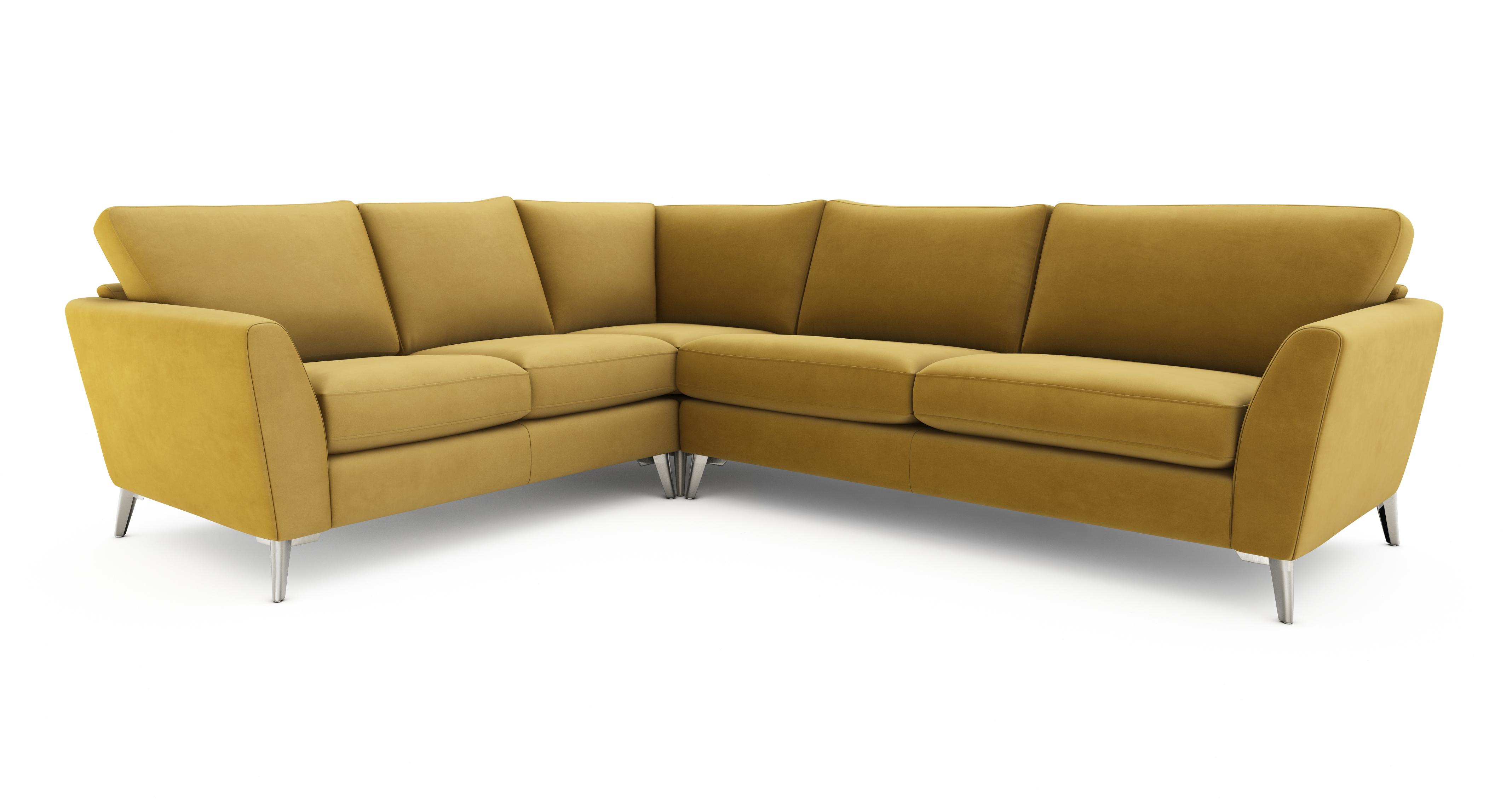 Velvet Right Hand Facing 3 Corner 2
