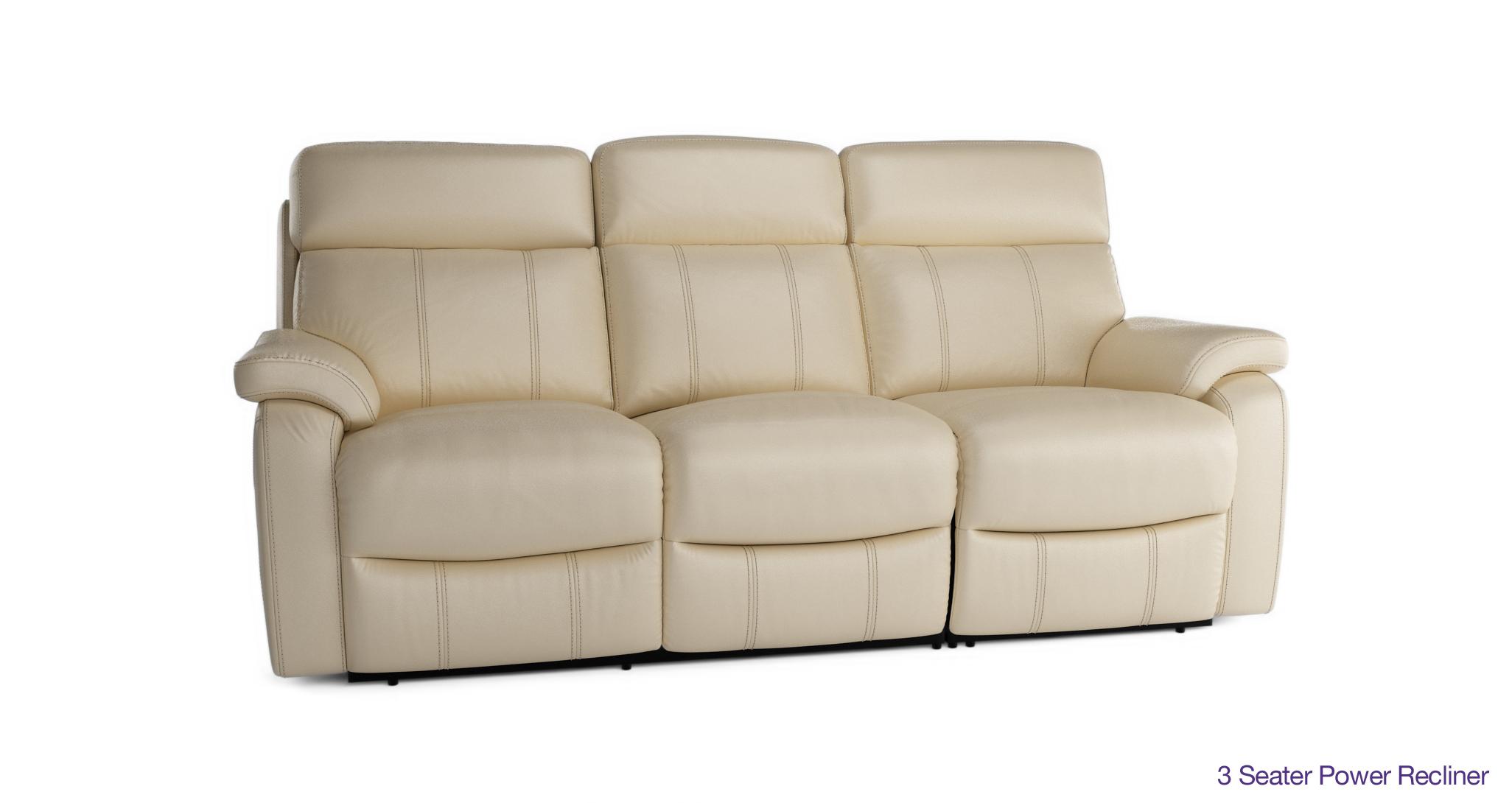 New Navona 3 Seater Power Recliner DFS