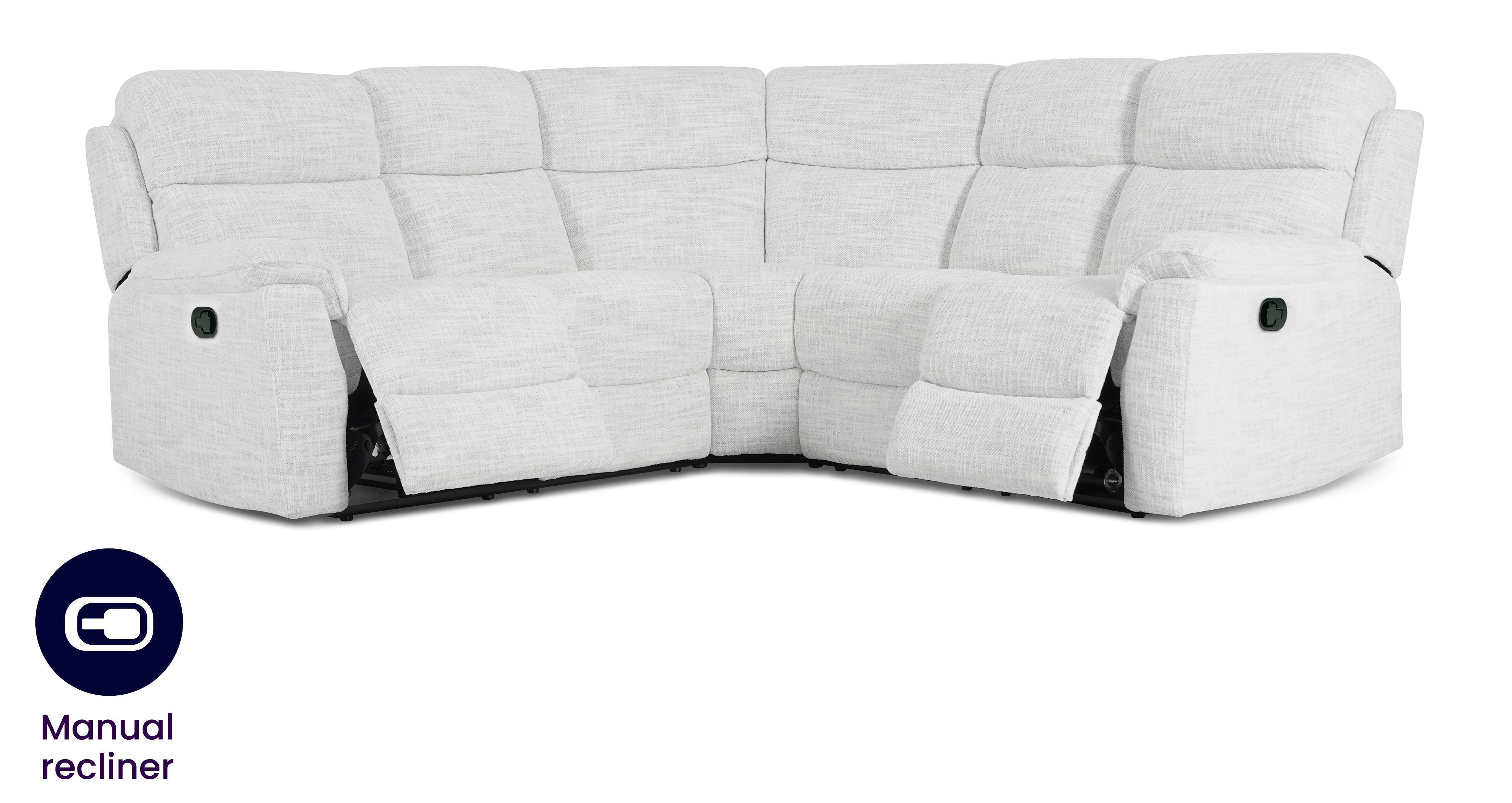 2 Corner 2 Manual Recliner Sofa