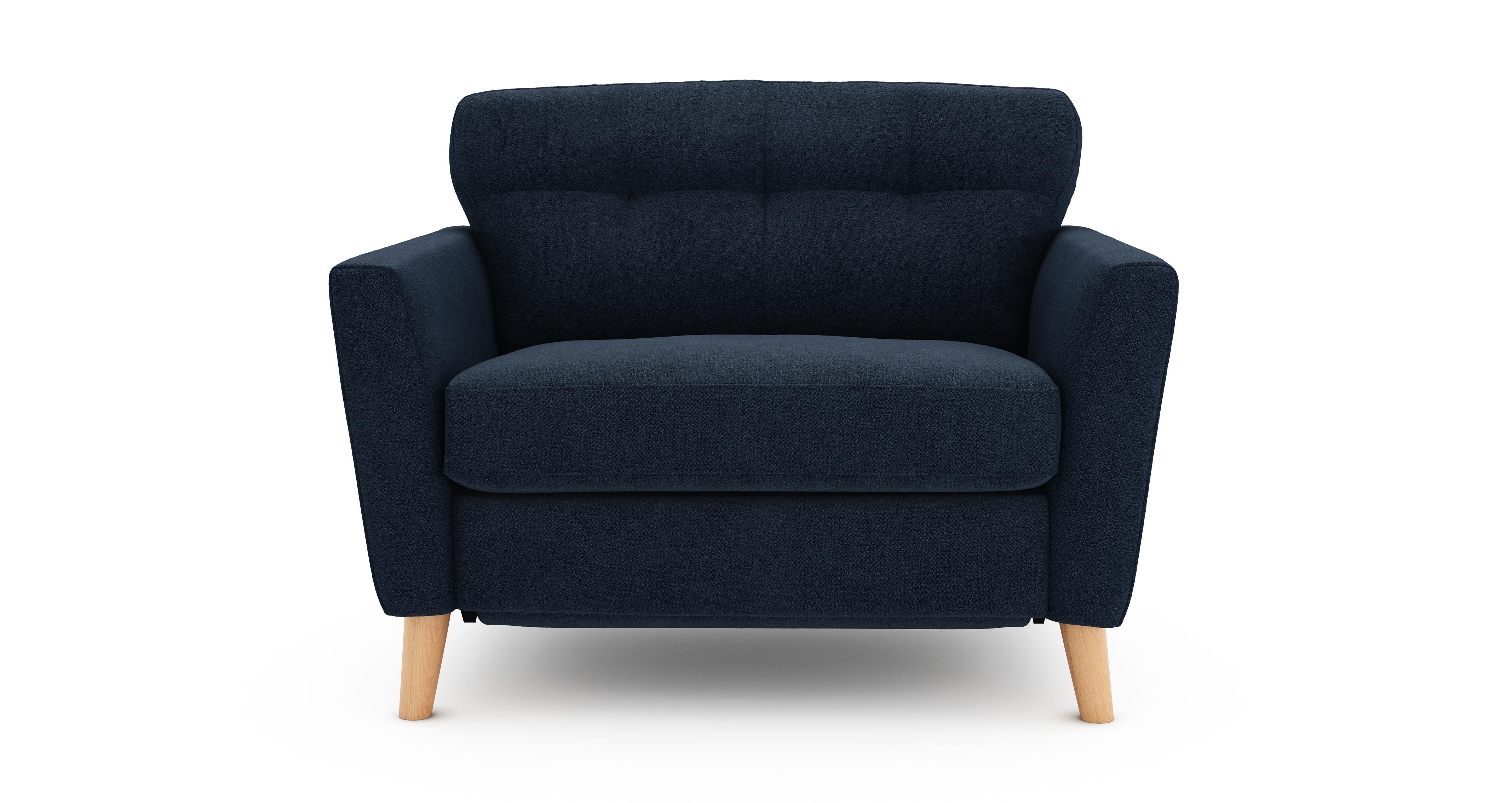Boucle Motion Cuddler Chair