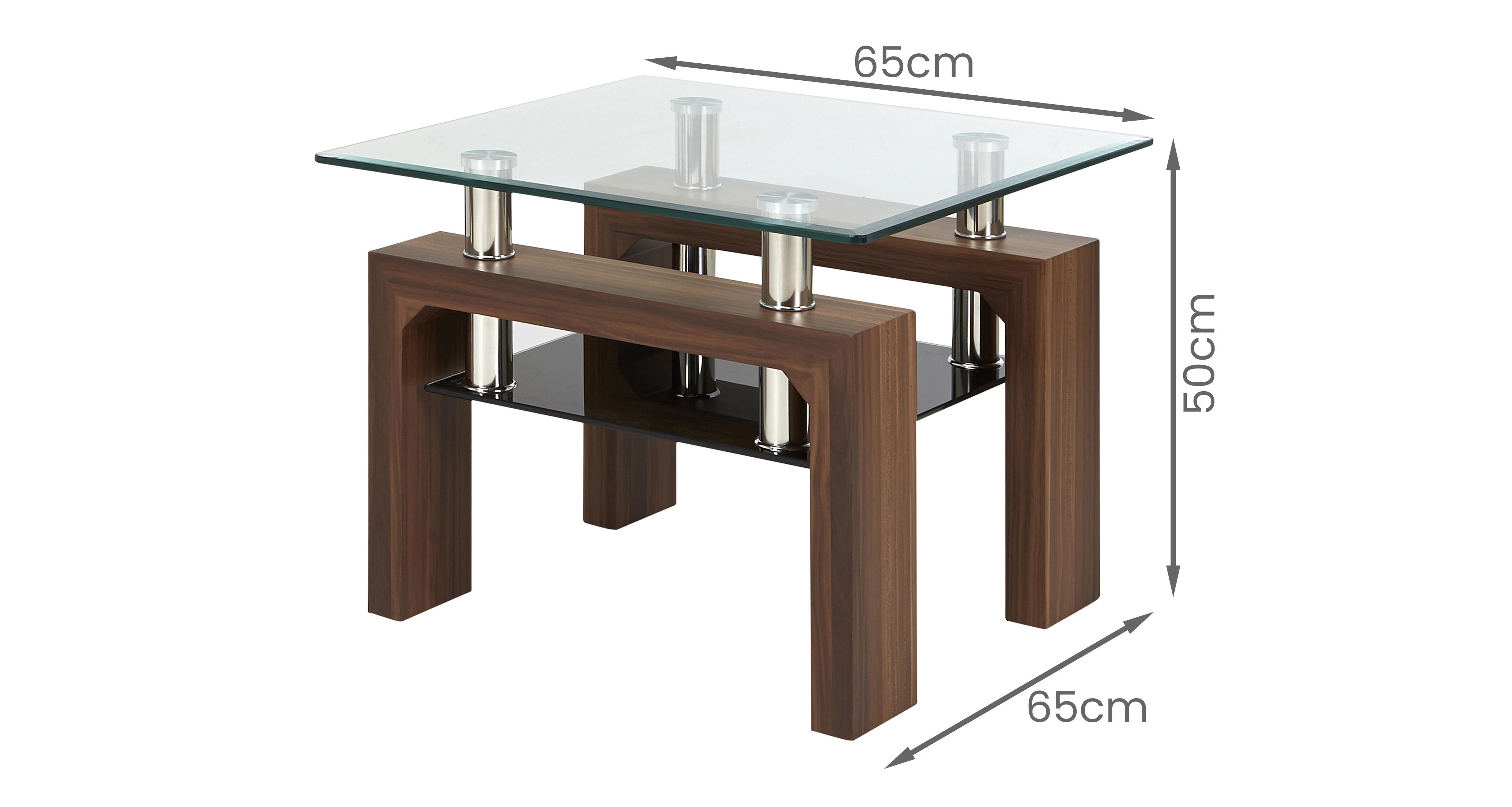 Nexus Side Table in Nexus Walnut Walnut
