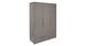 Notch II Bedroom 3 Door 2 Drawer Wardrobe Notch II Stone | DFS