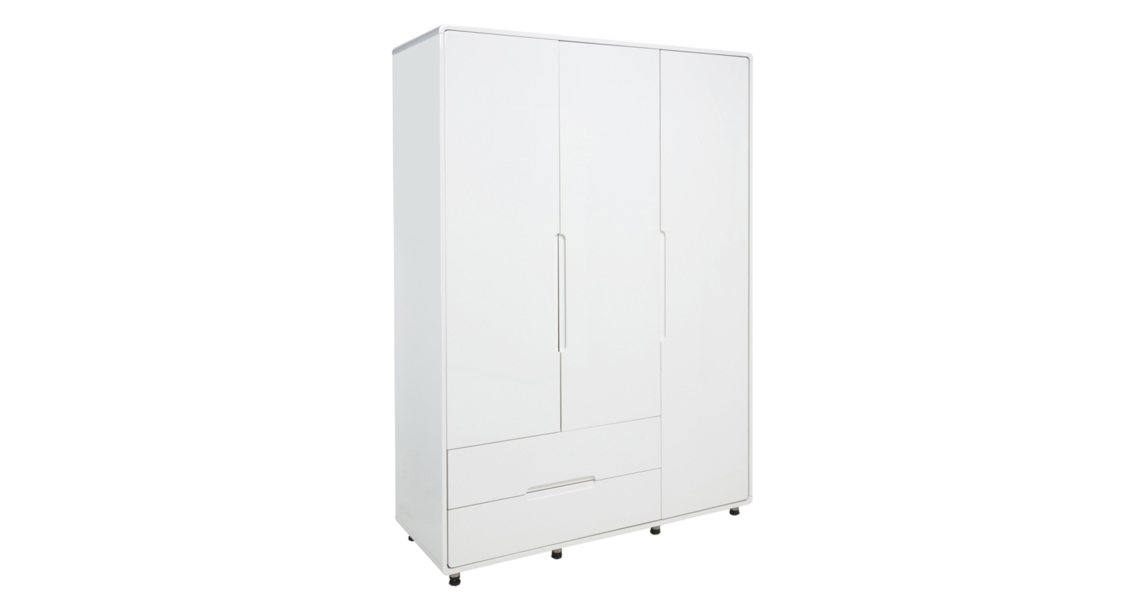 Notch Ii Bedroom 3 Door 2 Drawer Wardrobe DFS