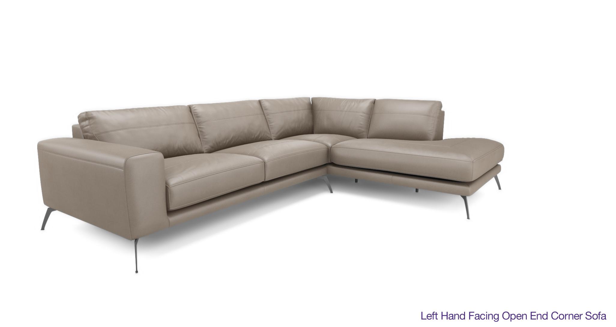 Dfs open end on sale corner sofa