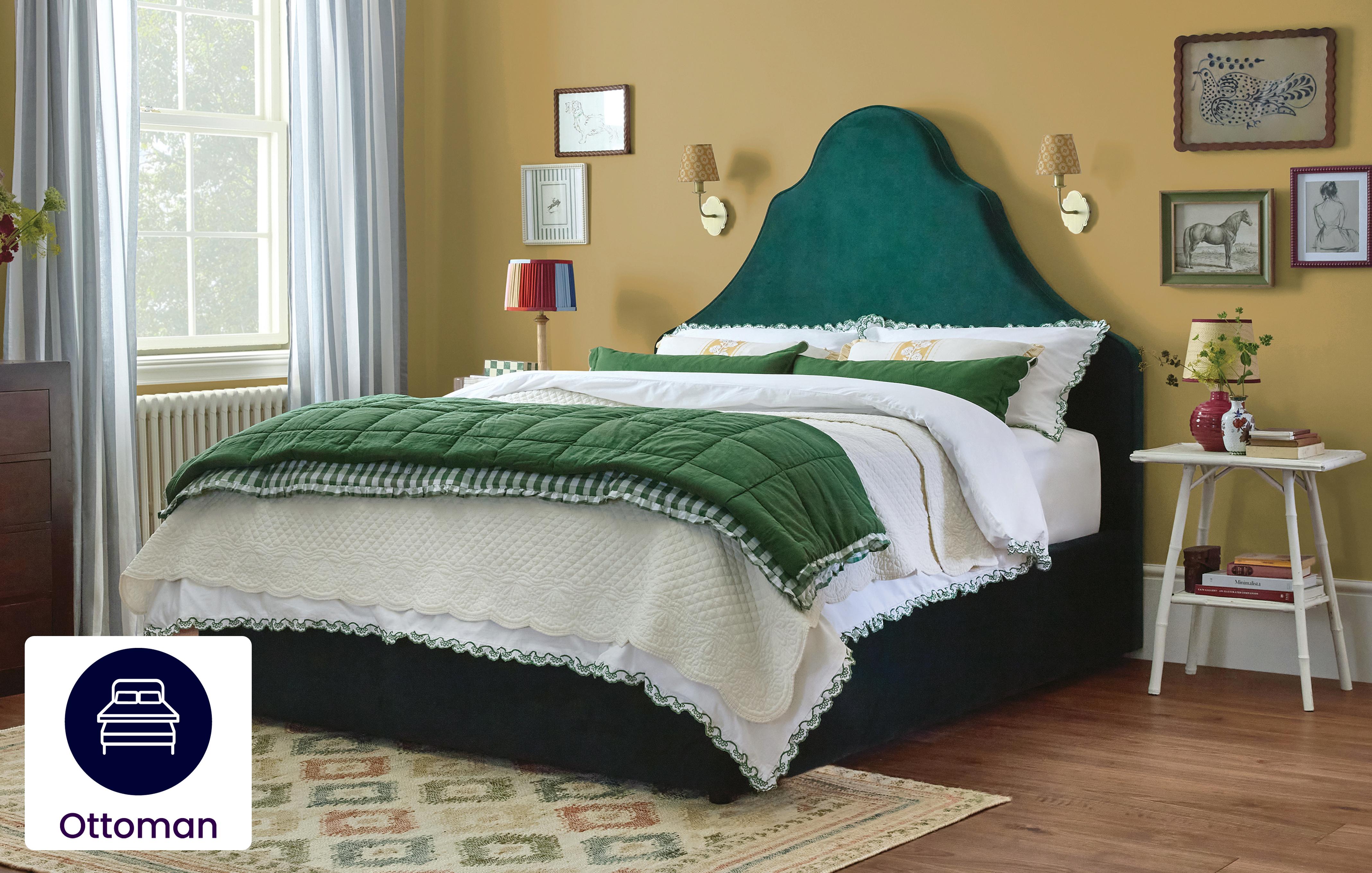Double Ottoman Bedframe