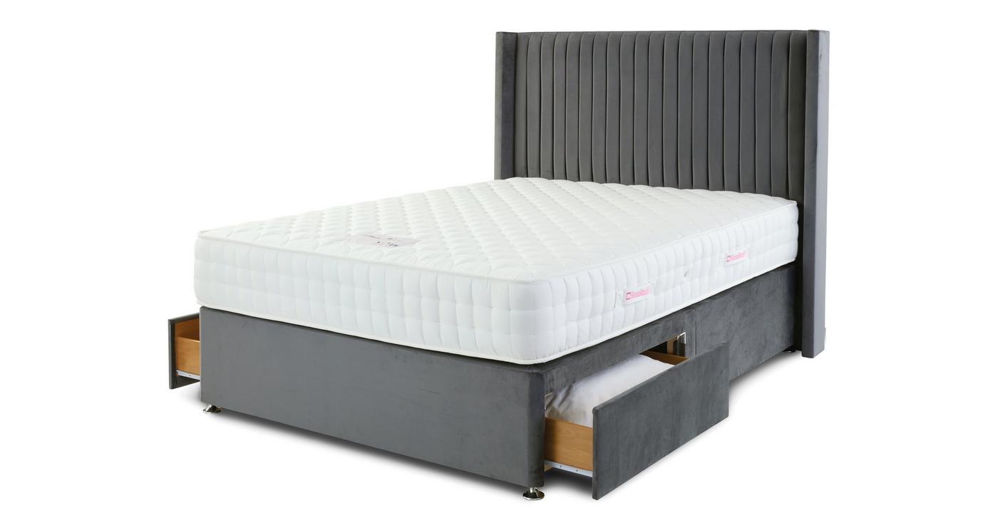 Double 2 Drawer Bedframe view 2
