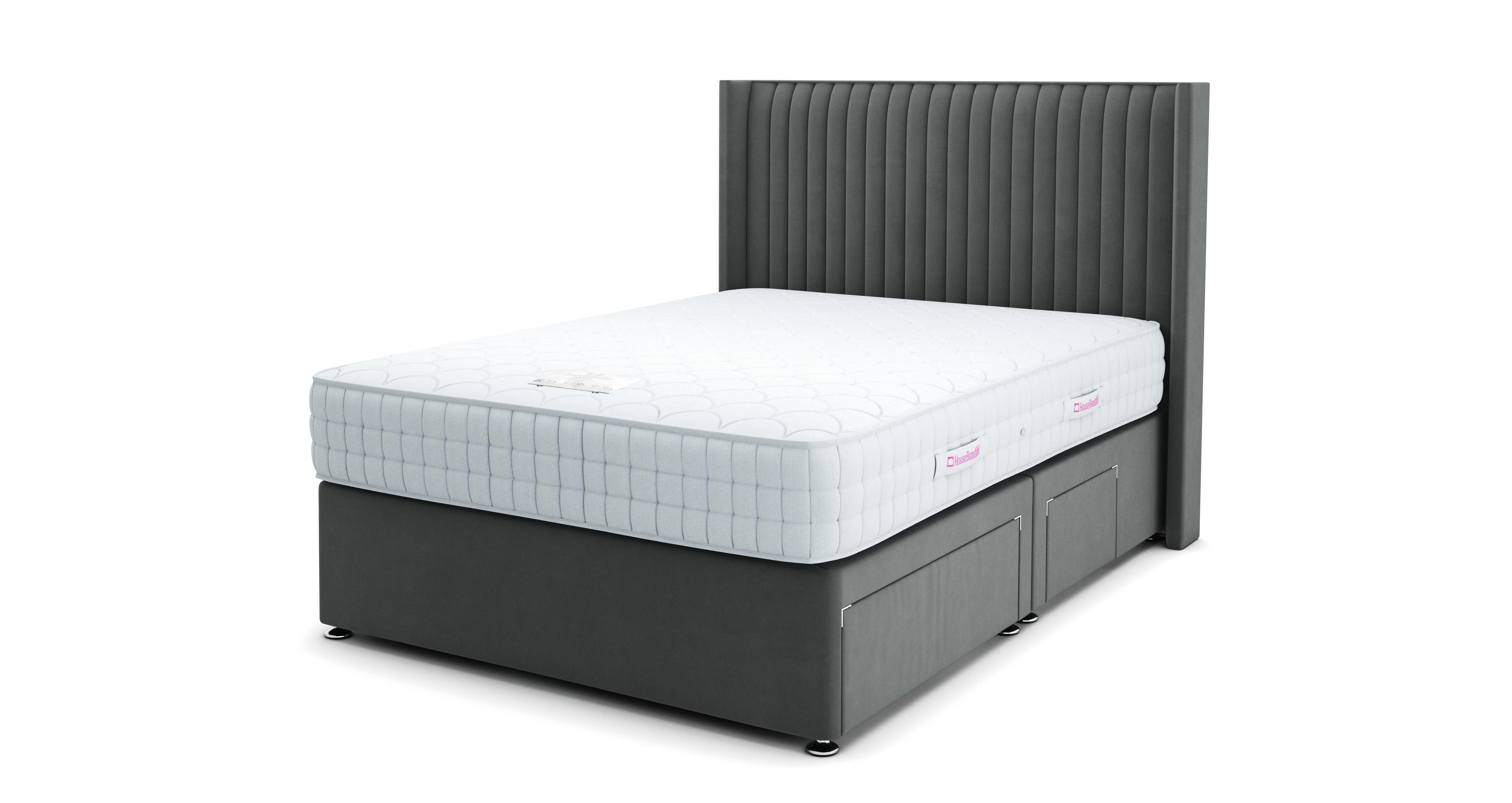 Super King Size Conti 4 Drawer Bedframe & Edith Mattress