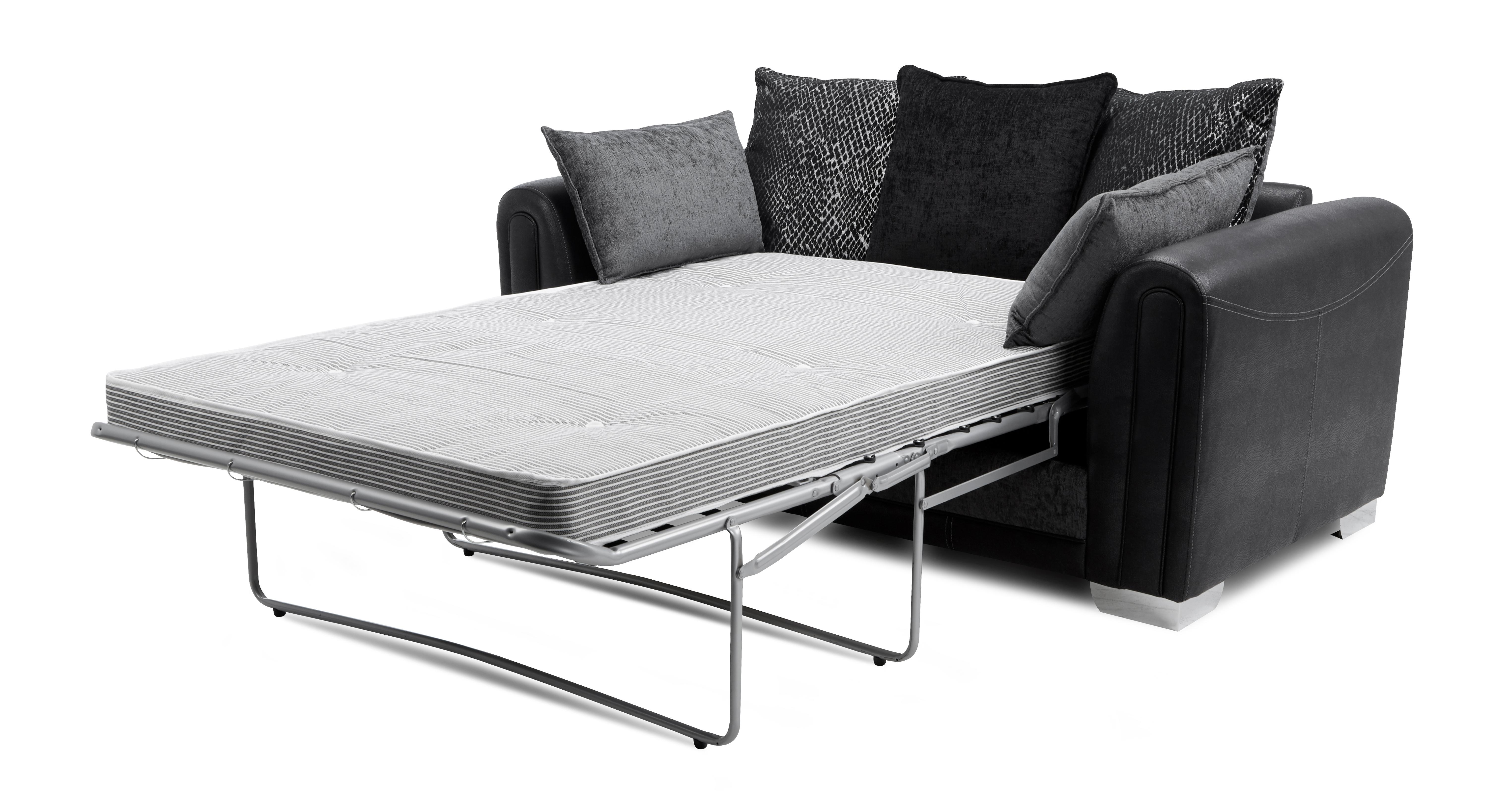 Ollie Pillow Back 2 Seater Deluxe Sofa Bed DFS