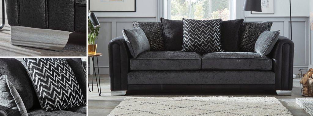 DFS Corner Sofa Bed in Dark Grey RRP £1200 *LOCAL DELIVERY*