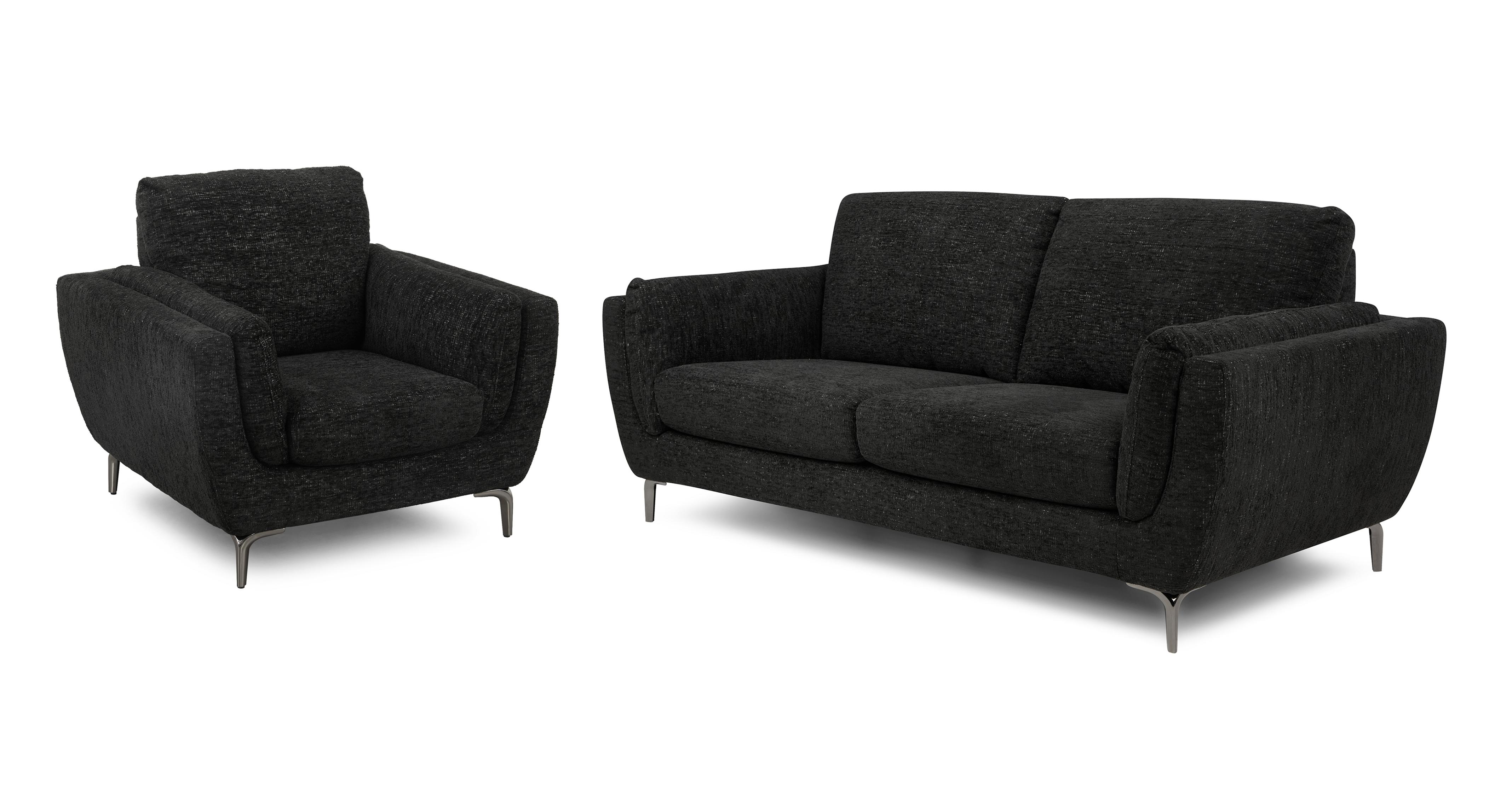 3 Seater Sofa and Armchair Bundle