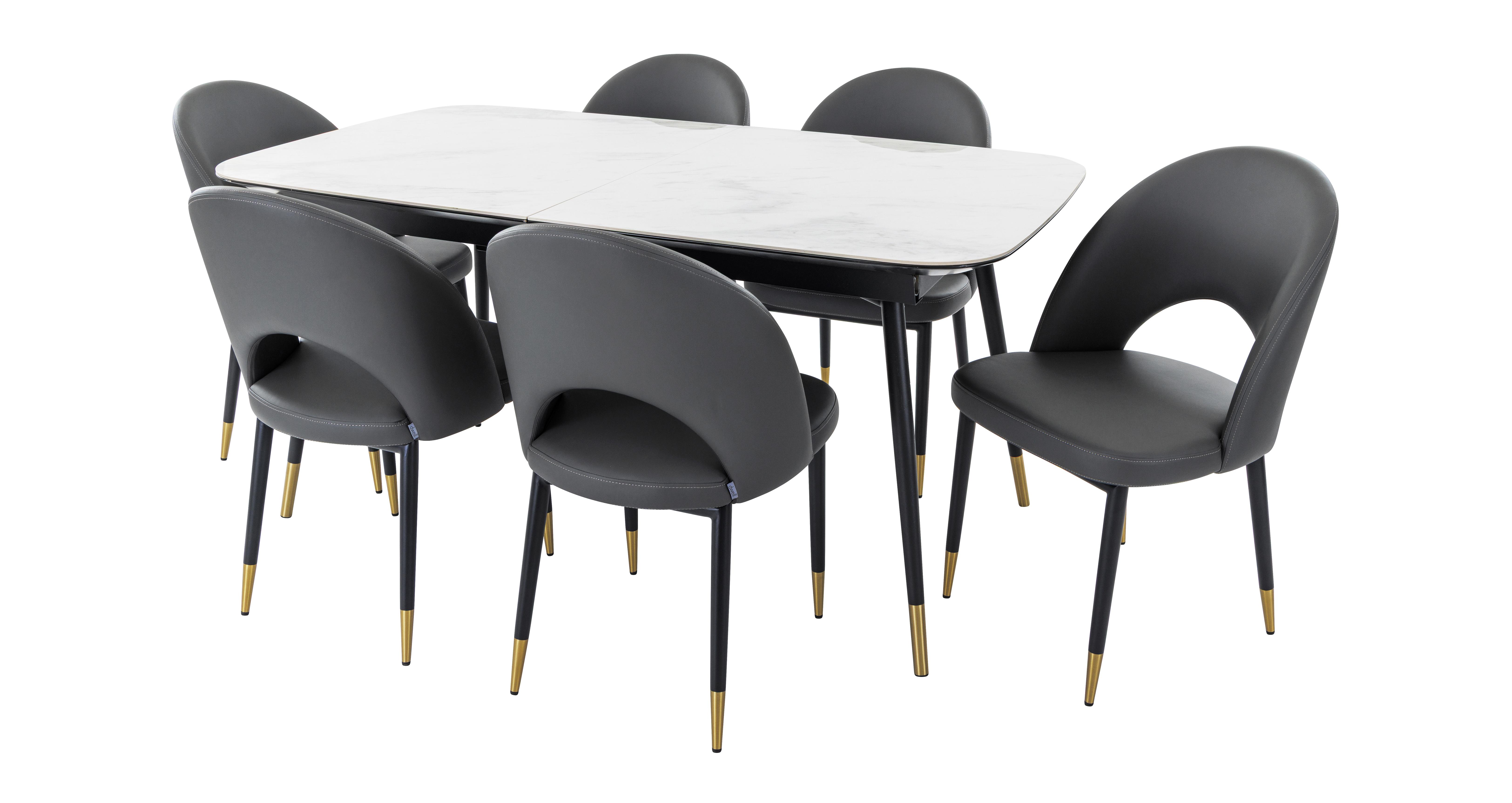Dining Set Table and 6 Chairs