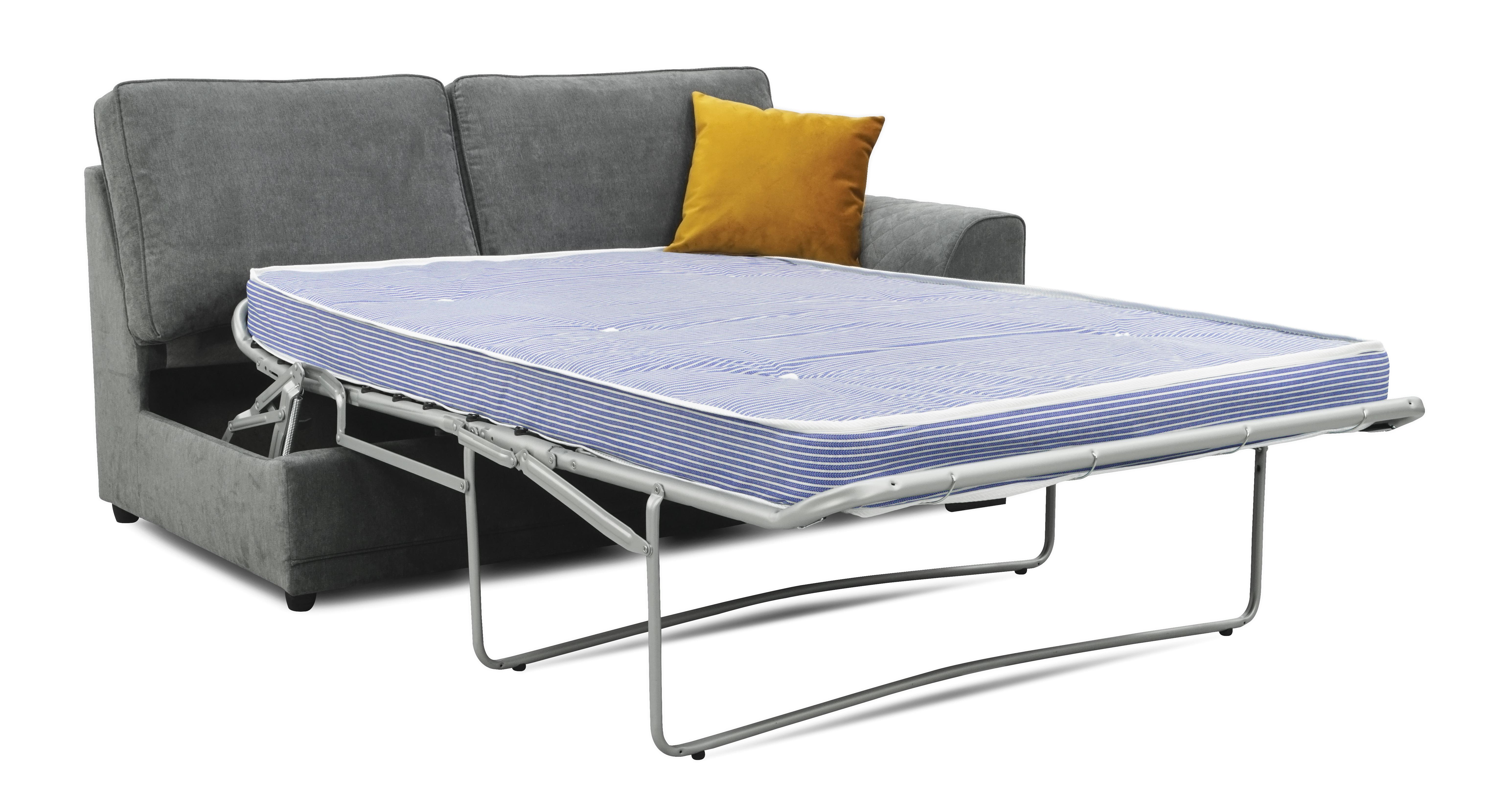 Orka Right Hand Facing 1 Arm 2 Seat Deluxe Bed Unit DFS