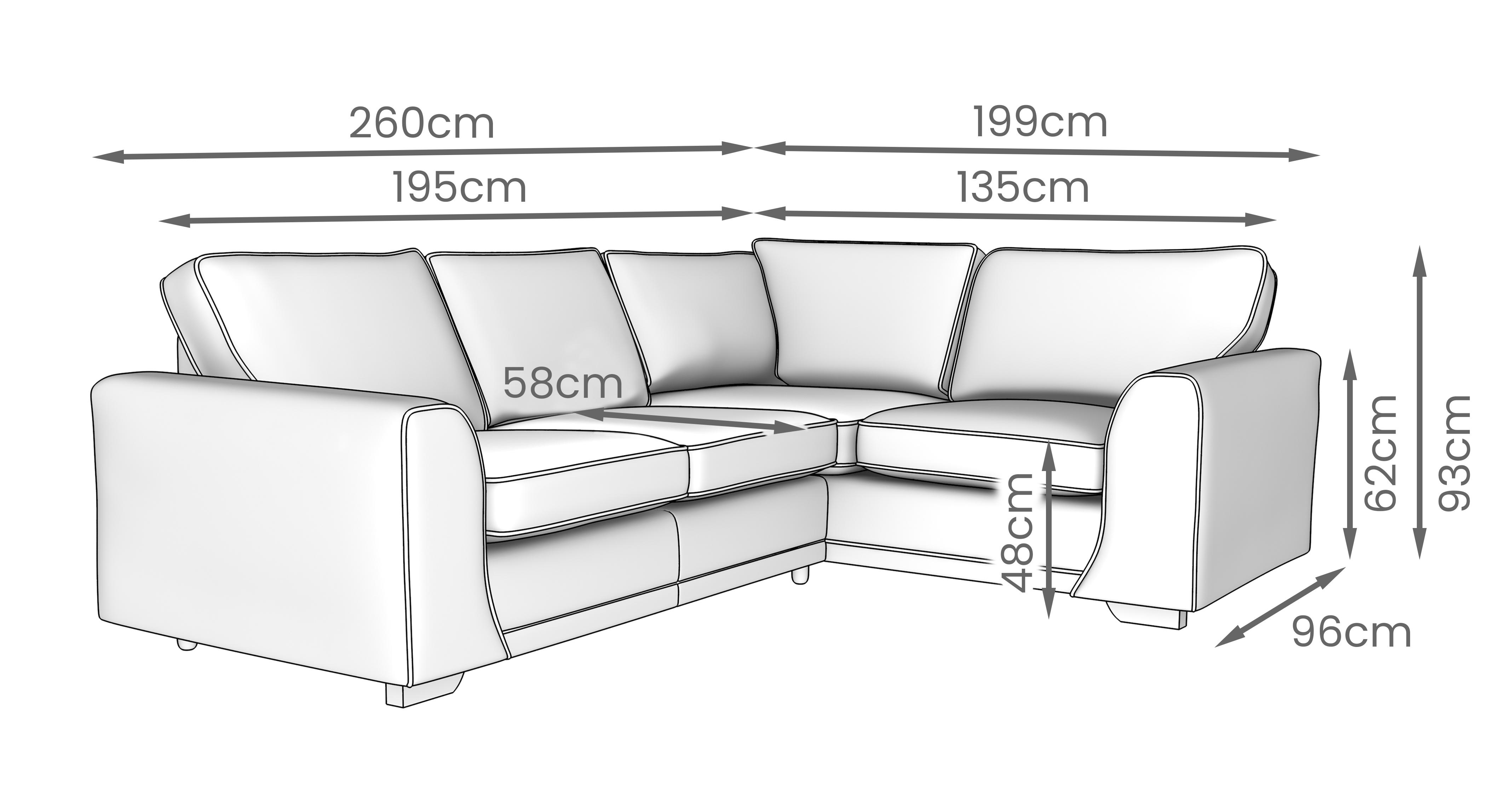 Dfs lydia on sale sofa dimensions