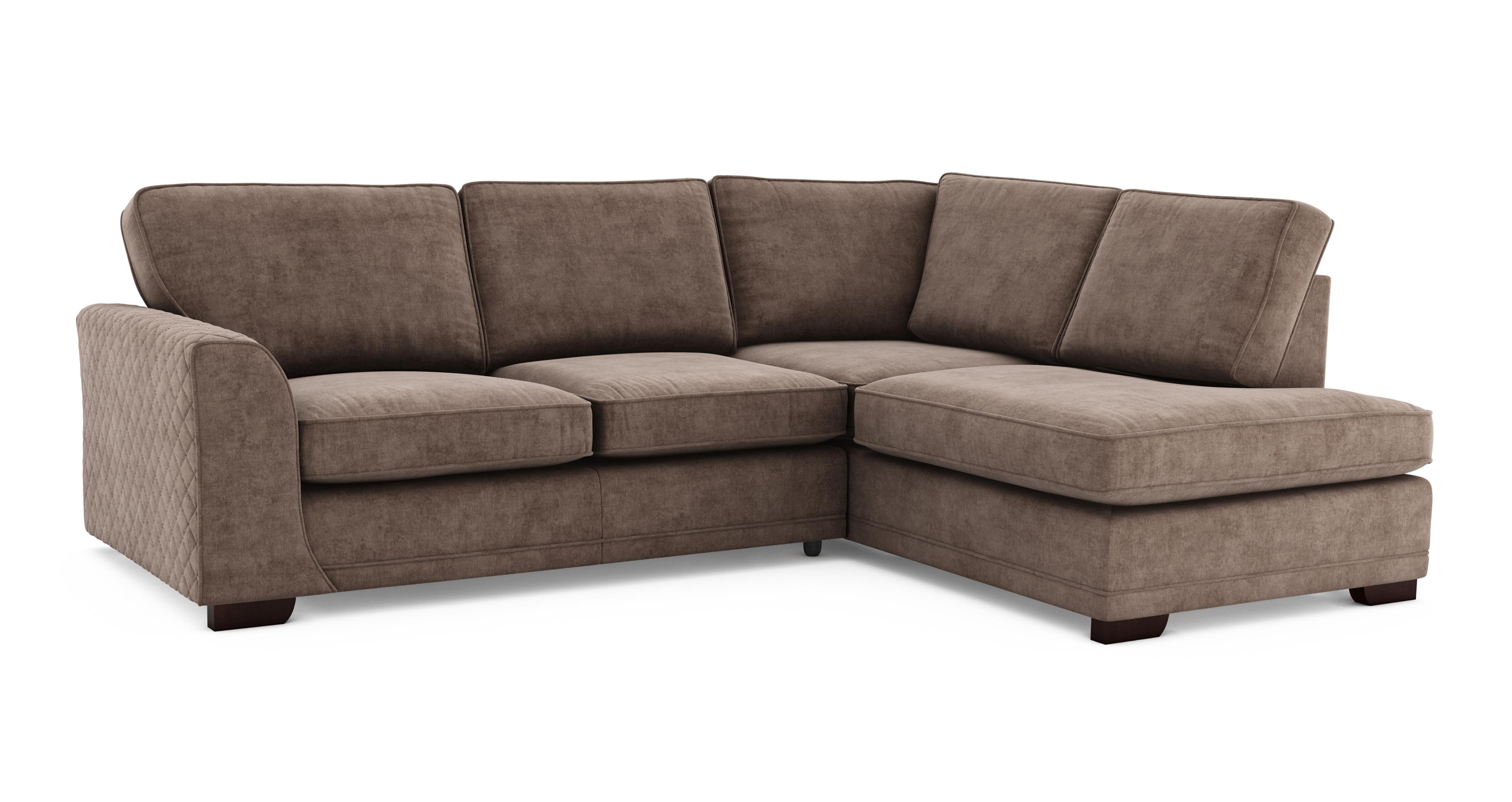 Left Hand Facing Arm Open End Corner Sofa
