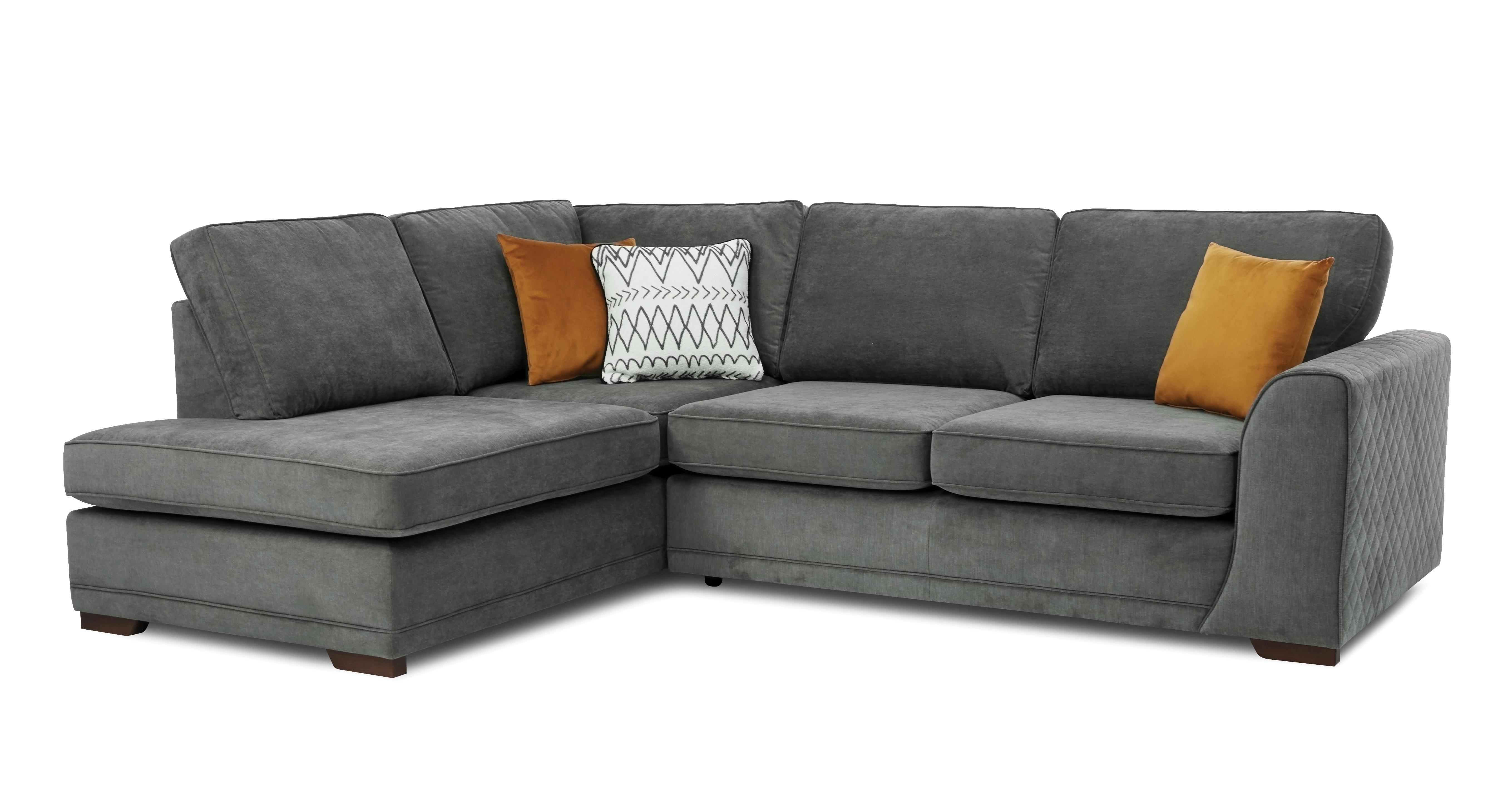 right corner sofa bed charcoal