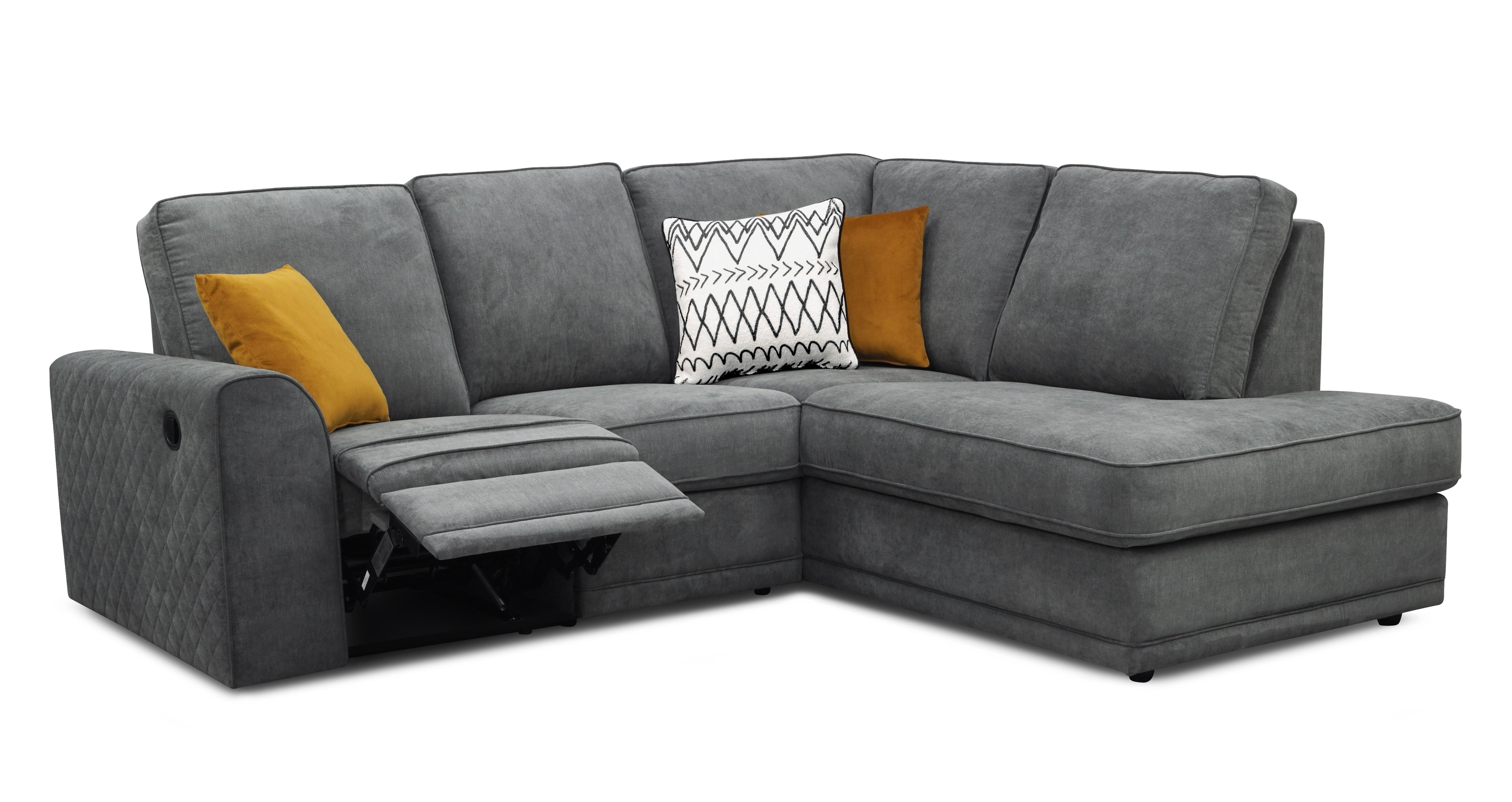 Orka Left Hand Facing Arm Open End Corner Sofa