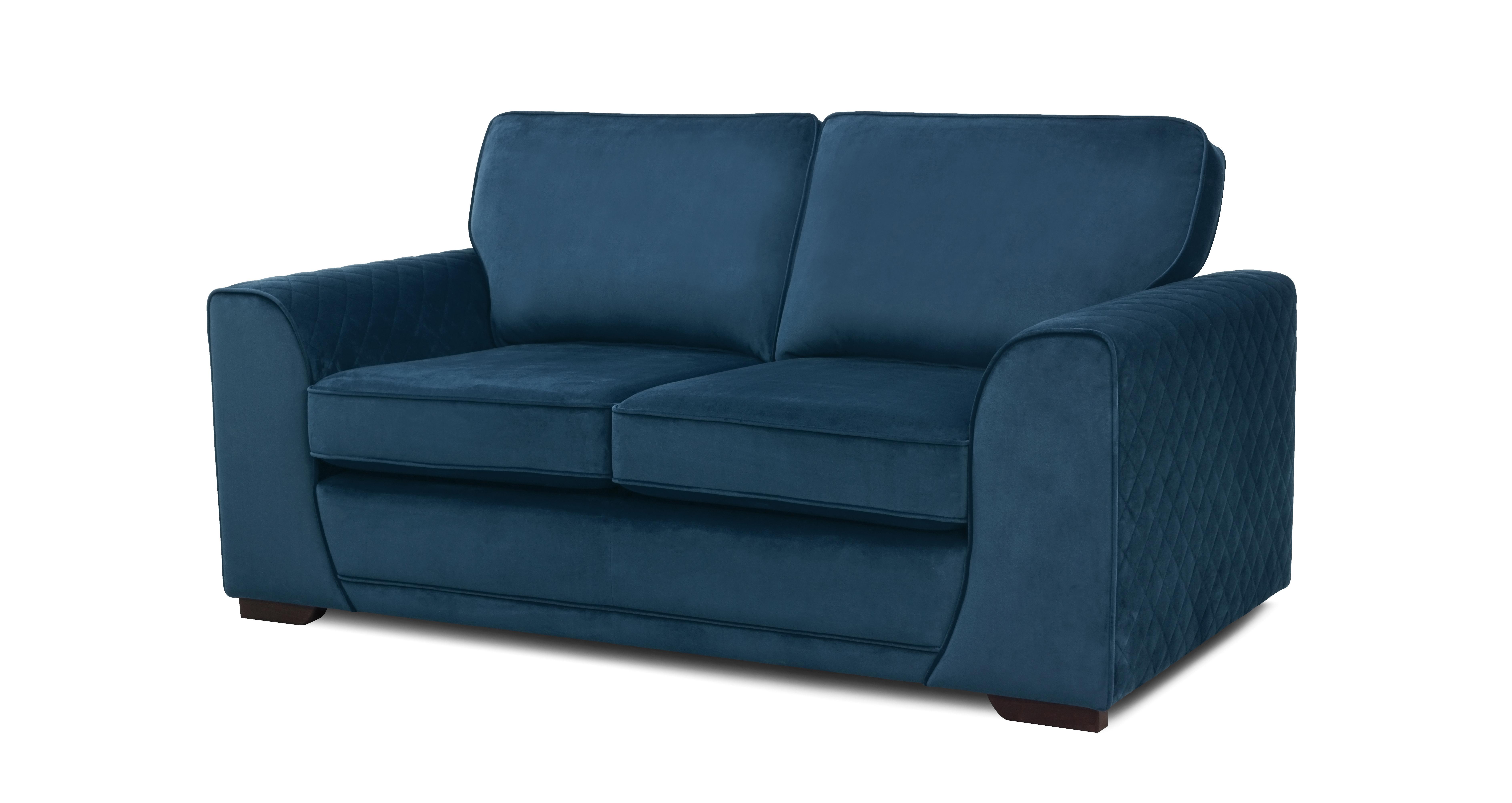 Orka Velvet Small 2 Seater Sofa DFS