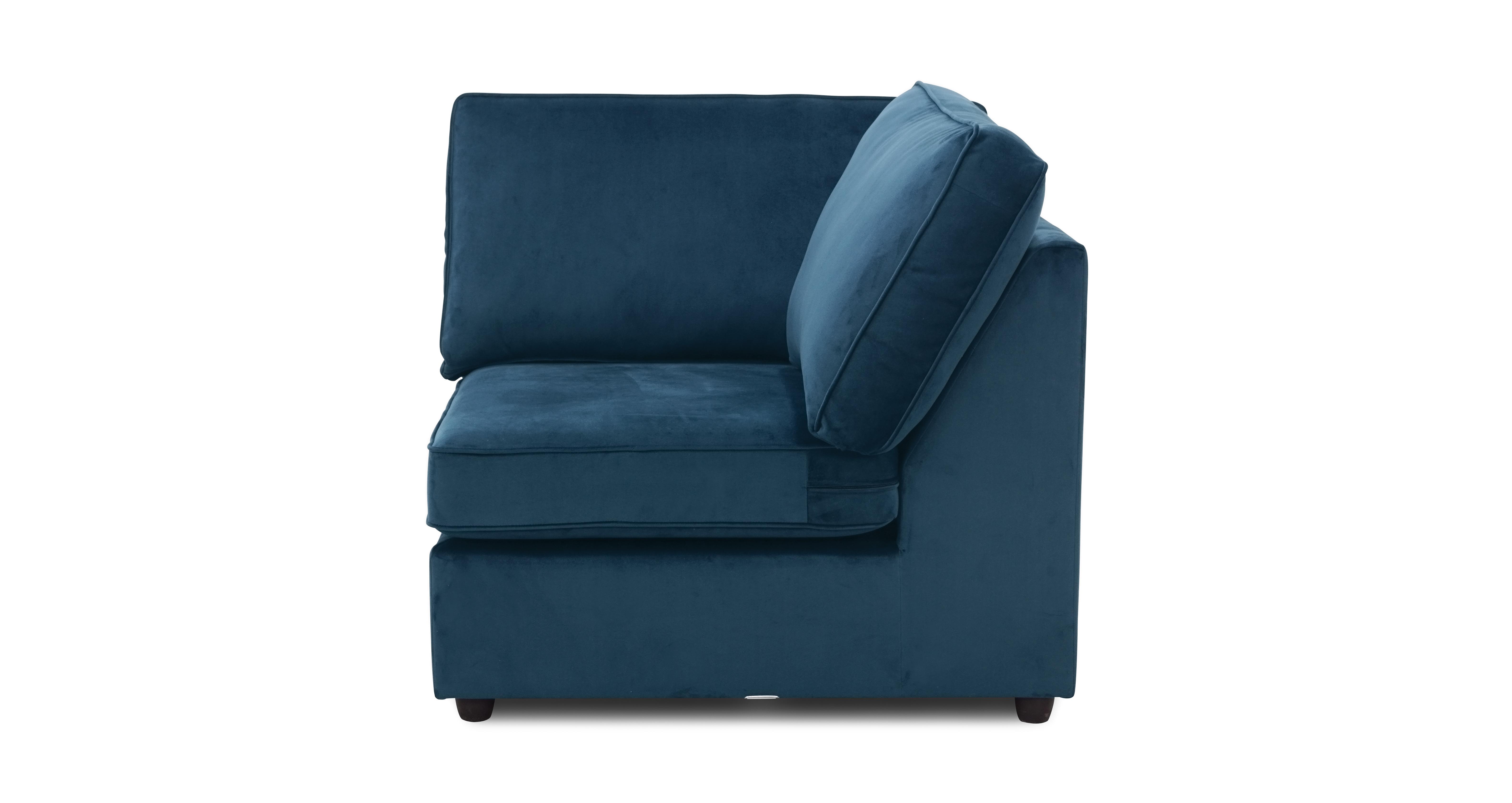 Orka Velvet Corner Unit DFS