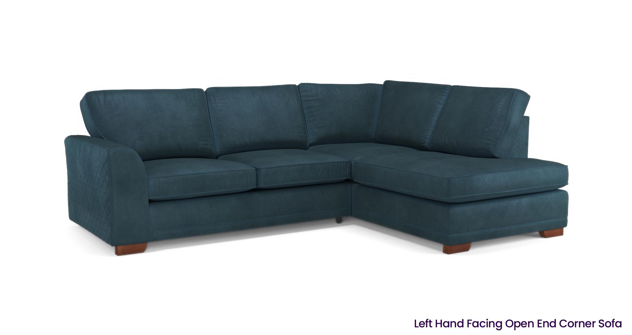 Dfs teal deals corner sofa