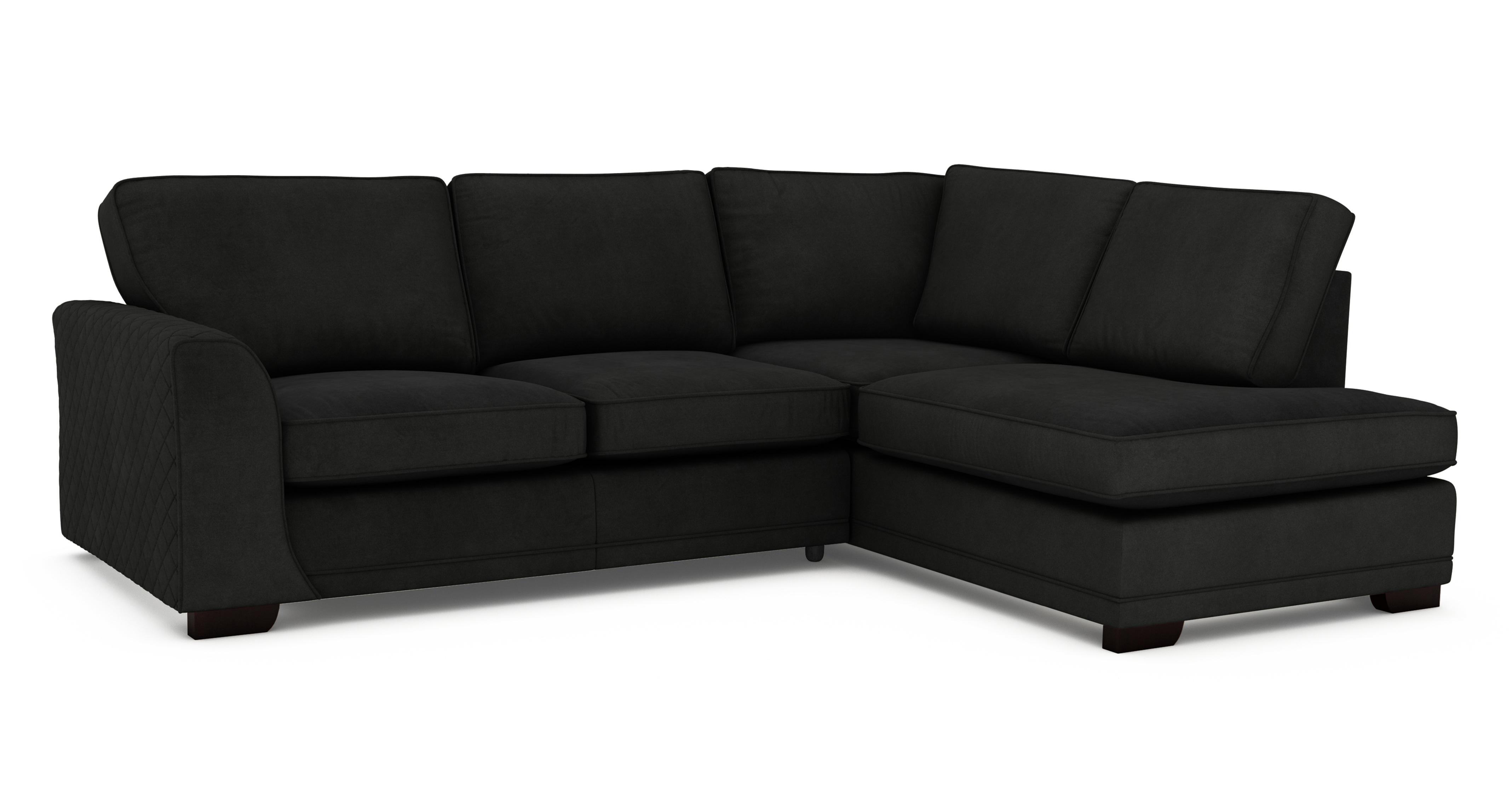 Left Hand Facing Arm Open End Corner Sofa