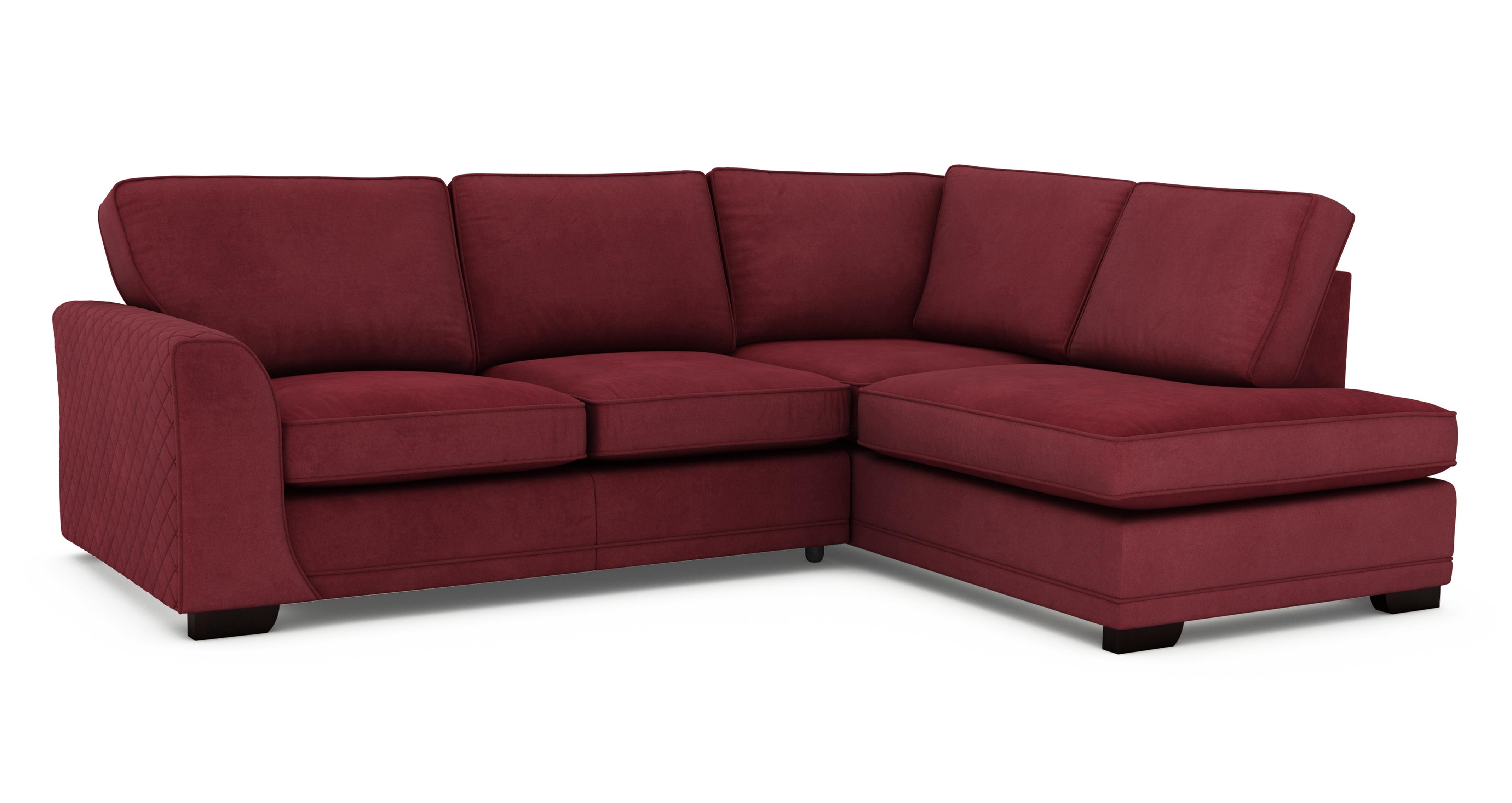 Left Hand Facing Arm Open End Corner Sofa
