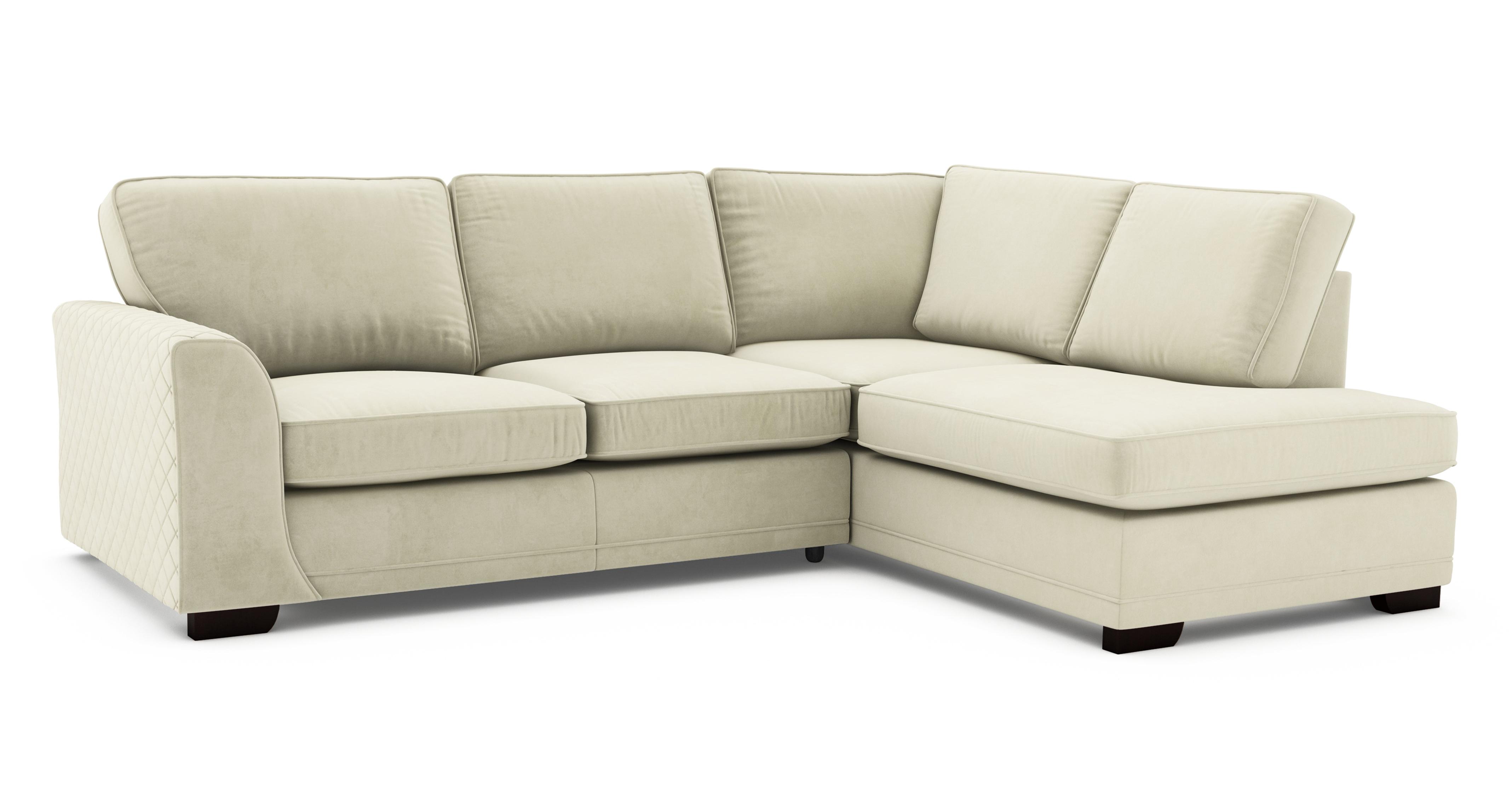 Left Hand Facing Arm Open End Corner Sofa
