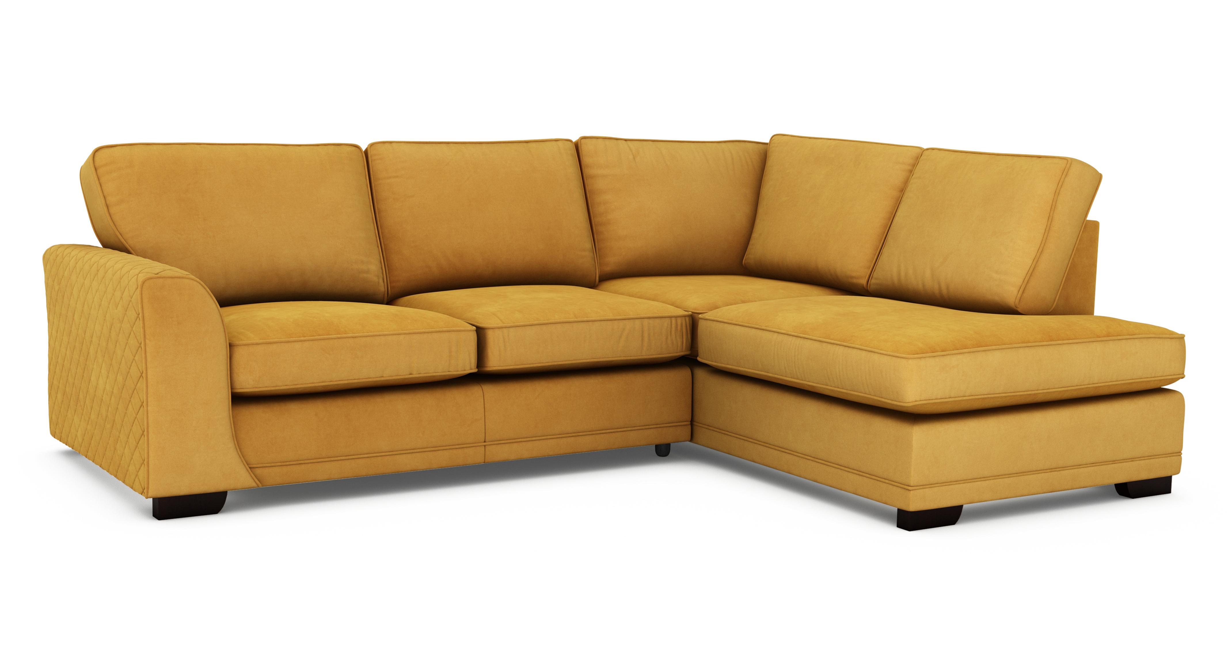 Left Hand Facing Arm Open End Corner Sofa