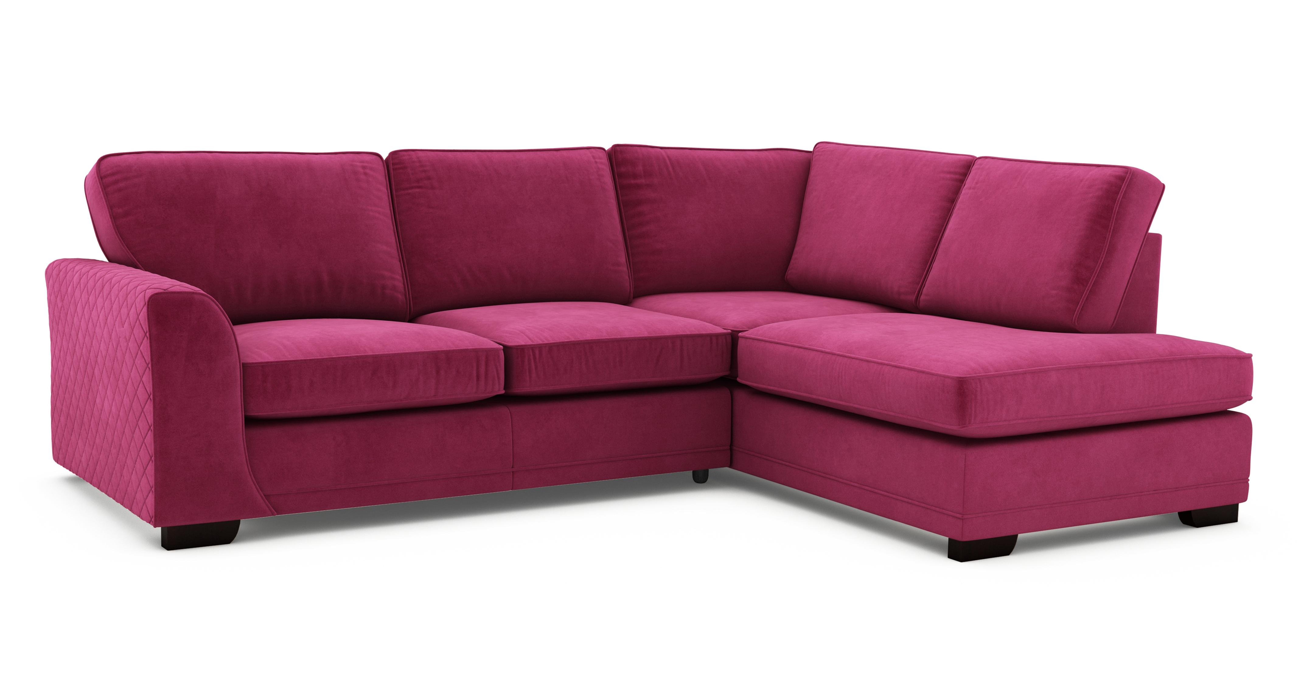 Left Hand Facing Arm Open End Corner Sofa