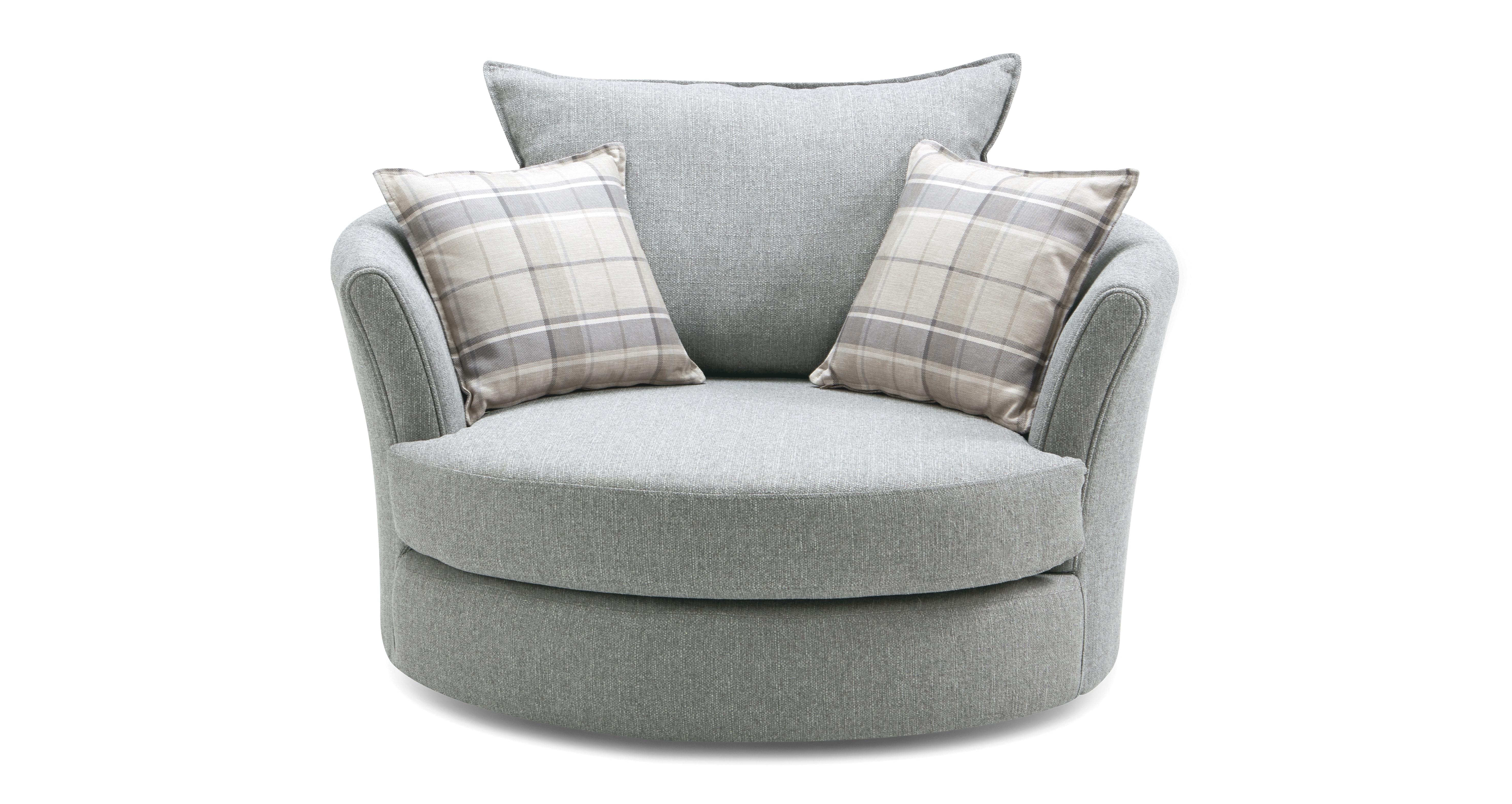 Dfs cuddle chair deals grey