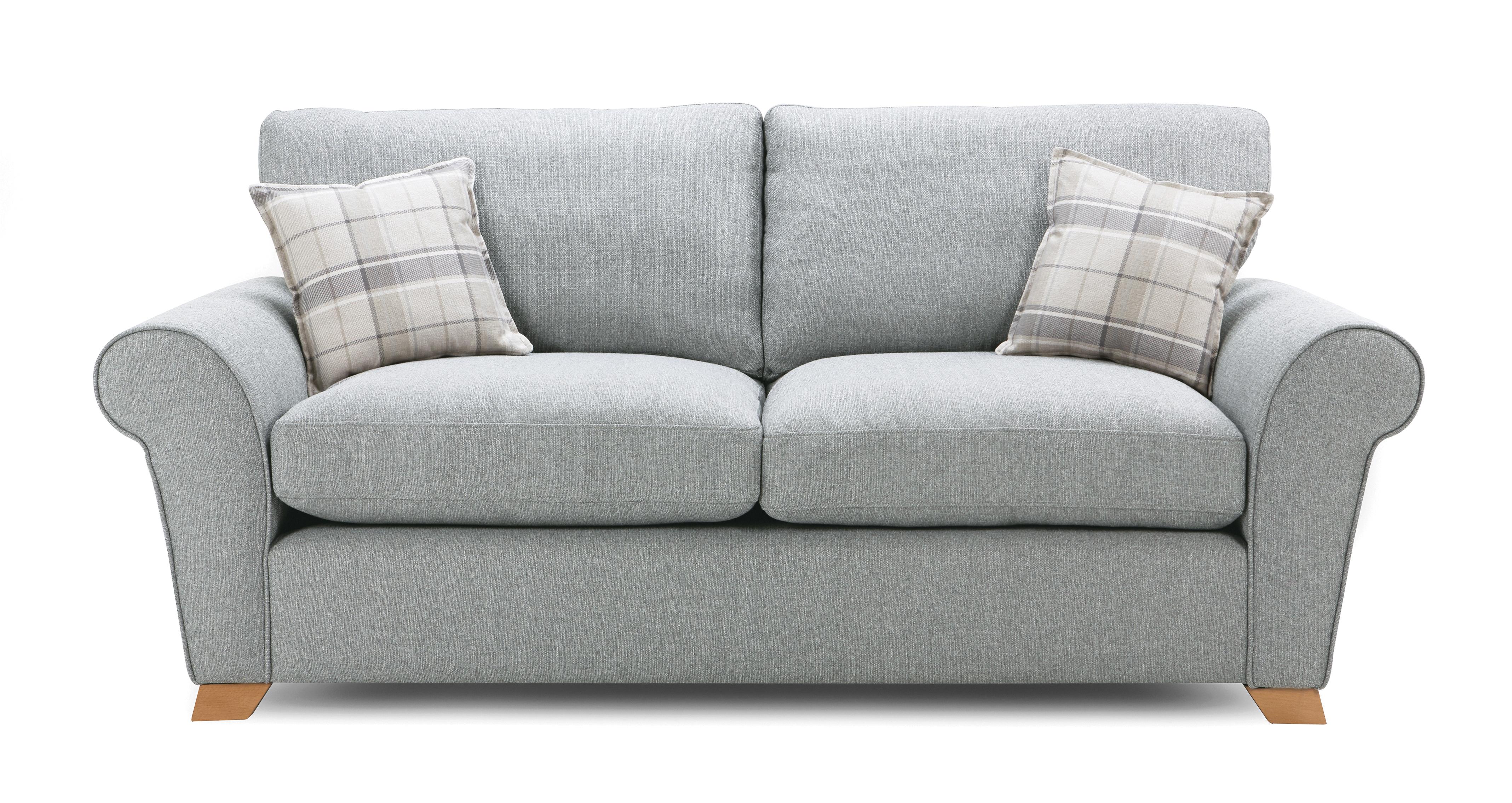 Owen Formal Back 3 Seater Sofa Bed DFS   Owen 3jfb Cotswoldcombination Ashcombination View1