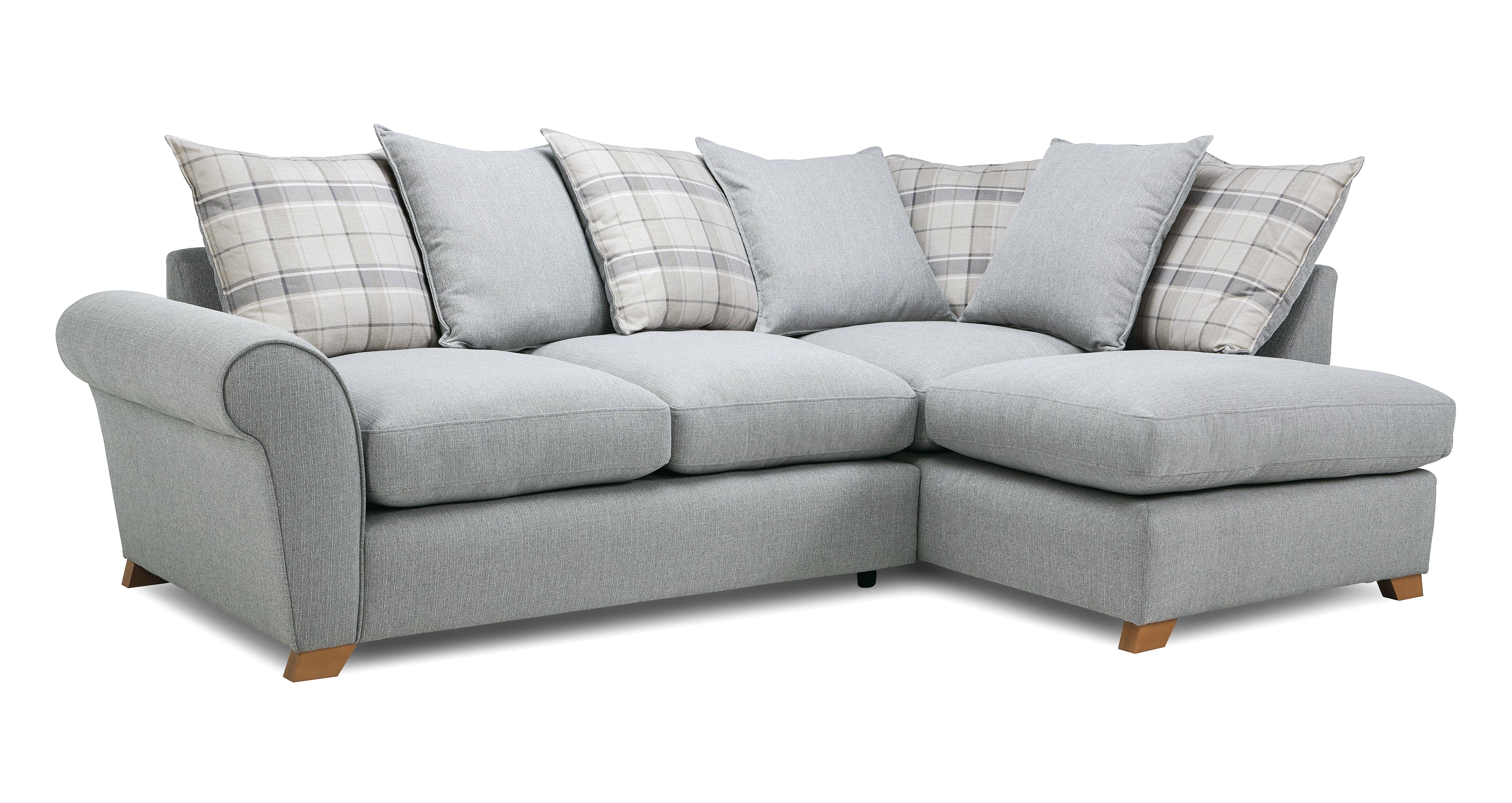 Owen Pillow Back Left Hand Facing Arm Corner Sofa