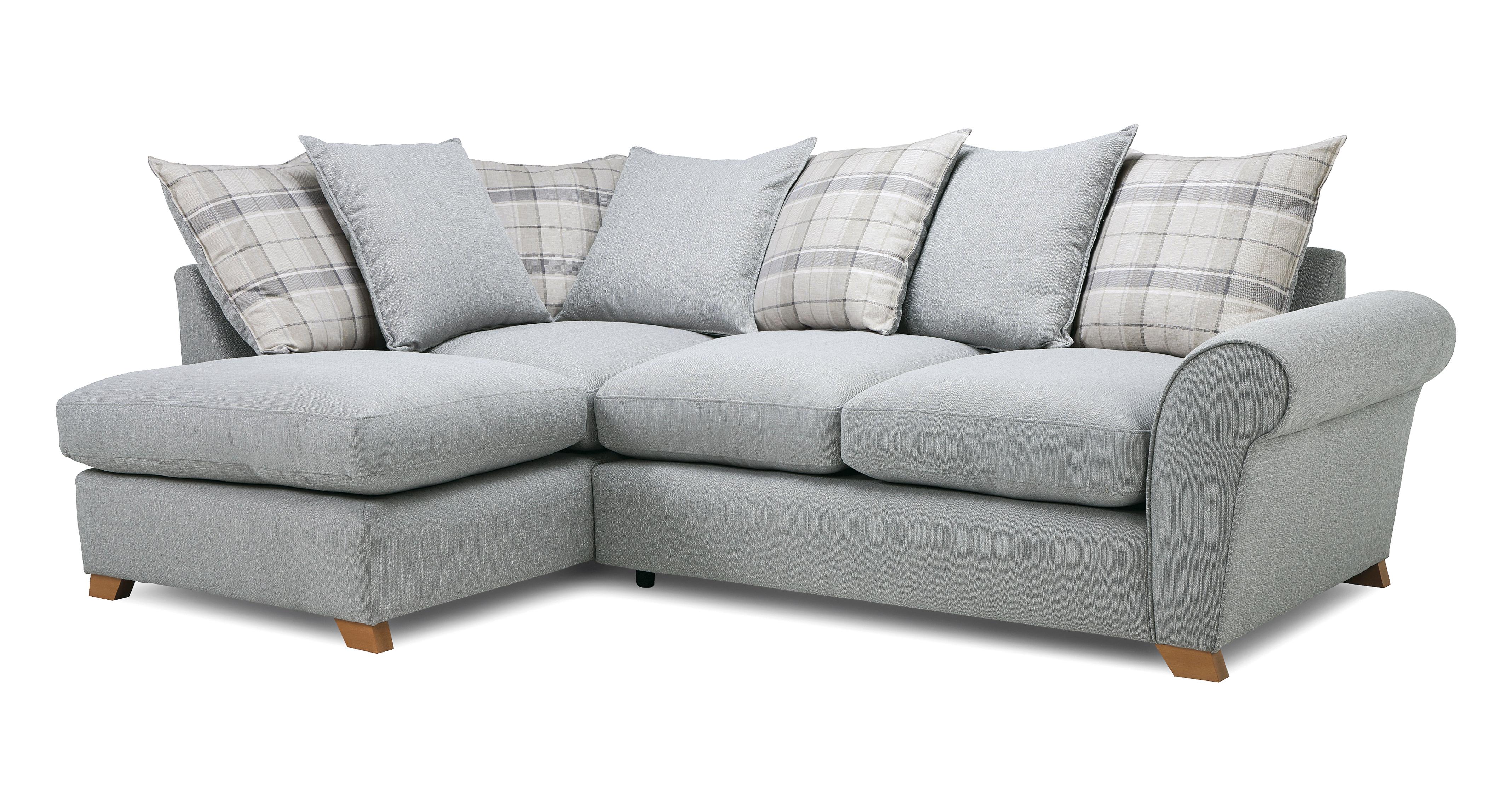 Owen Pillow Back Right Hand Facing Arm Corner Sofa Dfs