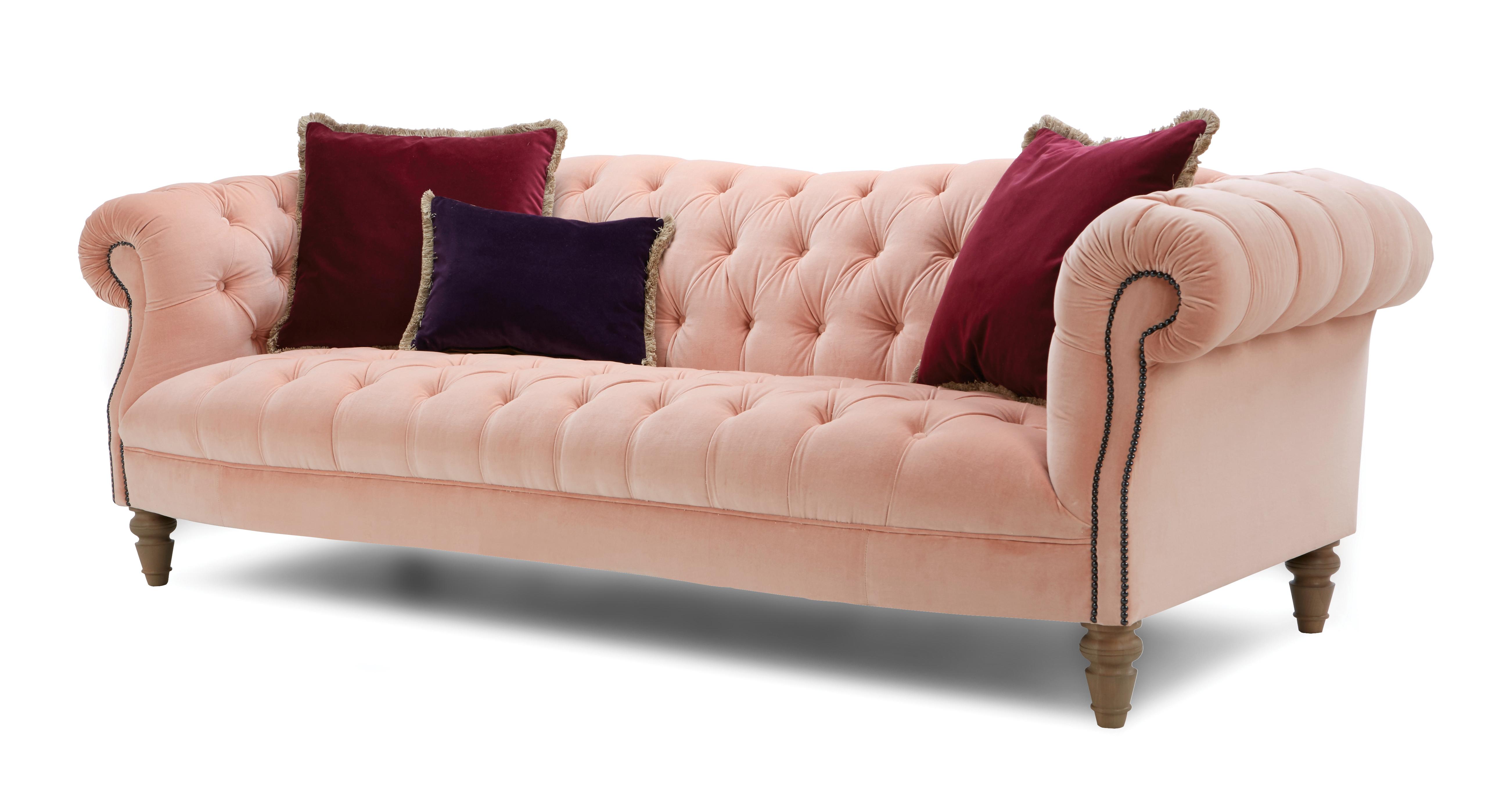 Palace Velvet 4 Seater Sofa Palace Velvet Dfs